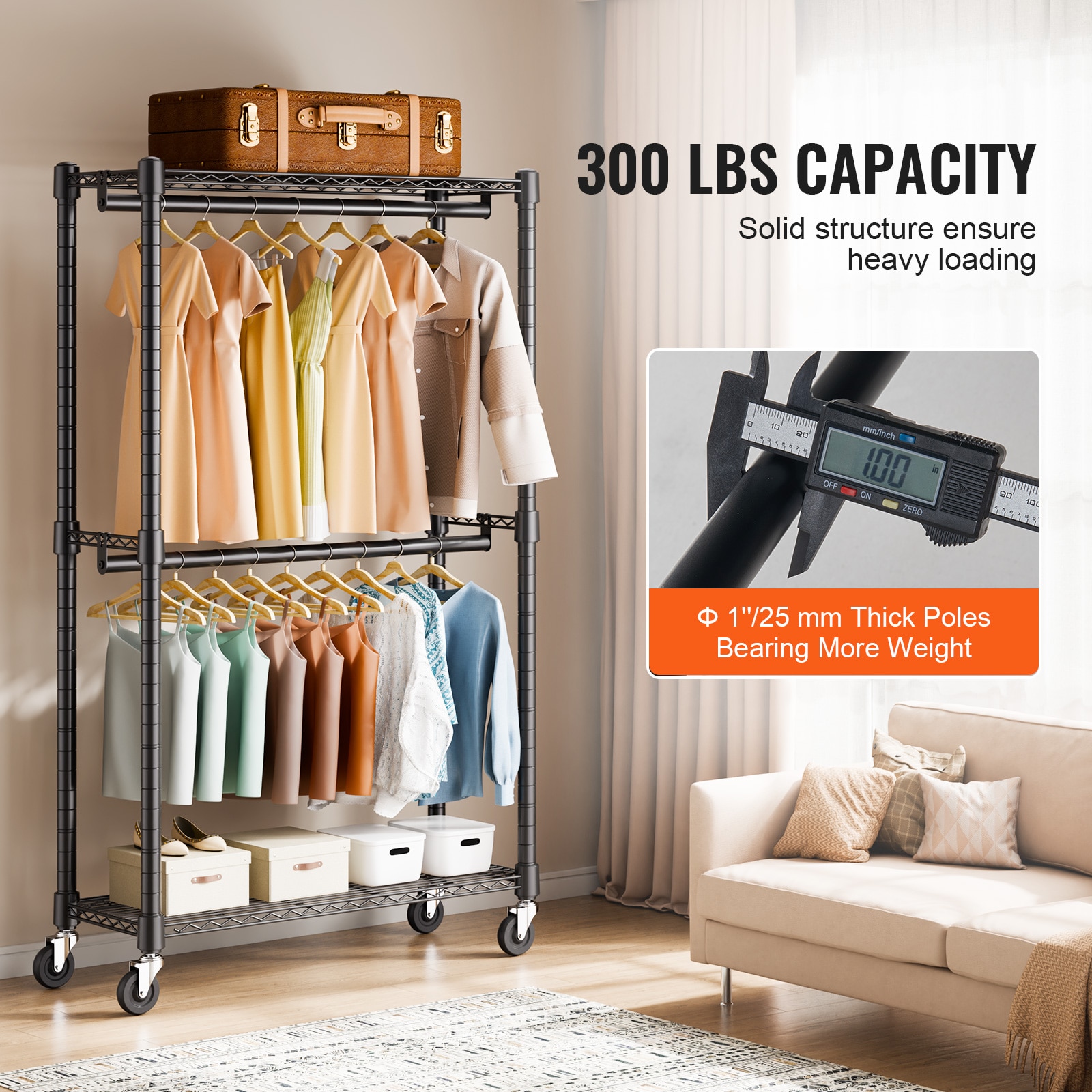 Mecale YAS-Z36REV Garment-Racks - View #4