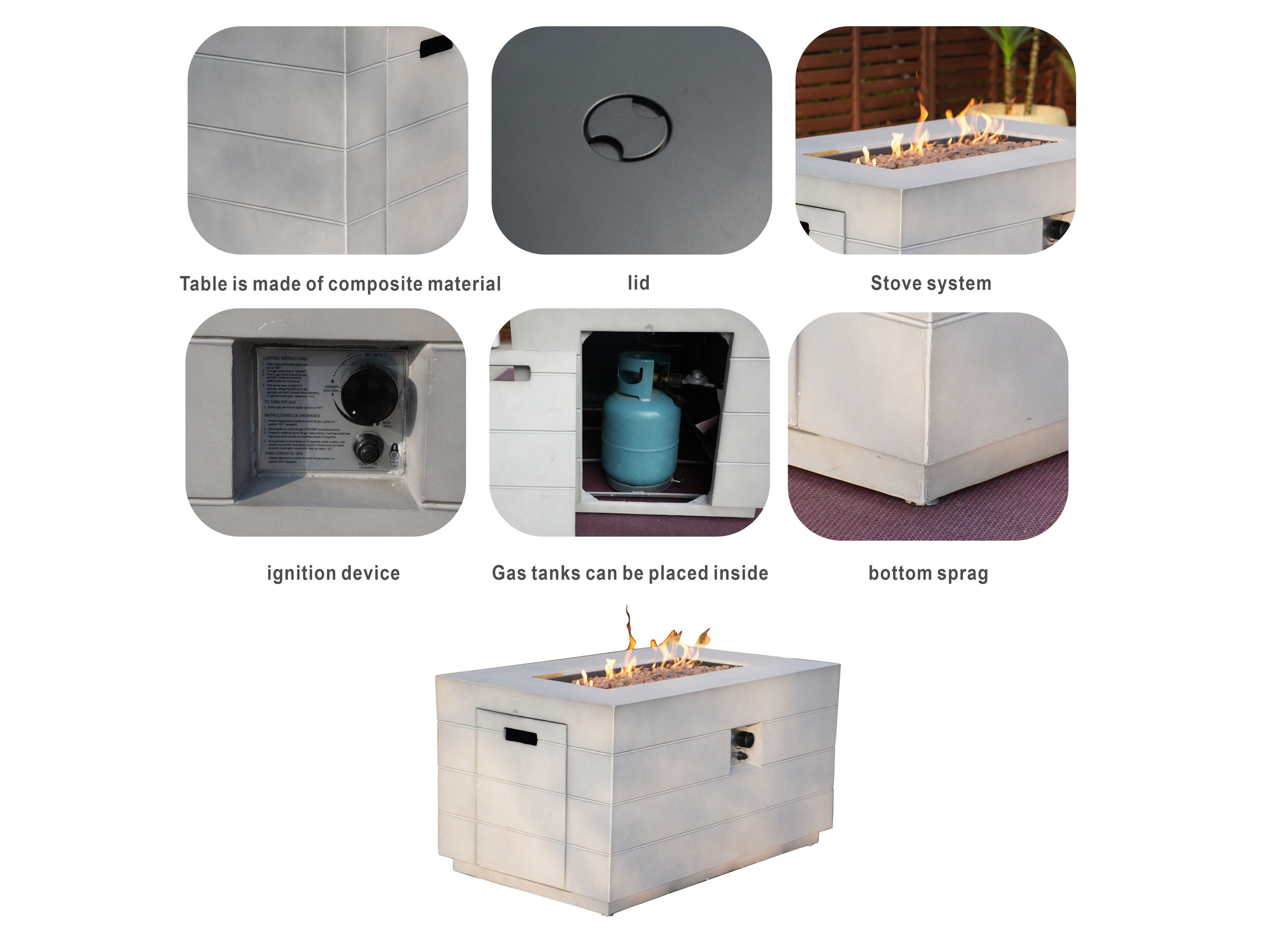 Moda Furnishings MAG-1403B-2150-G Patio-Conversation-Sets - View #11