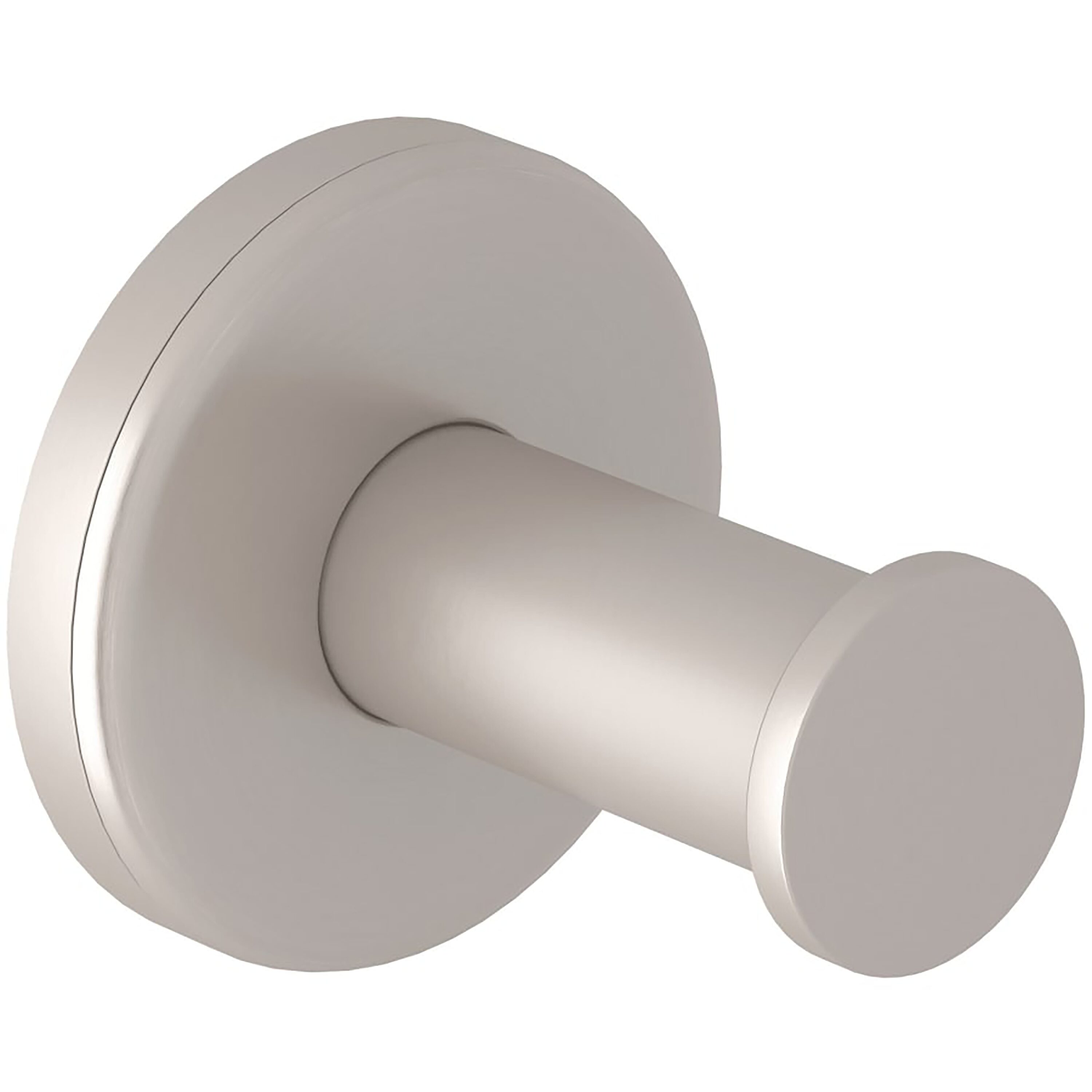 Rohl LO7STN Satin Nickel Single -Hook Wall mount Towel Hook