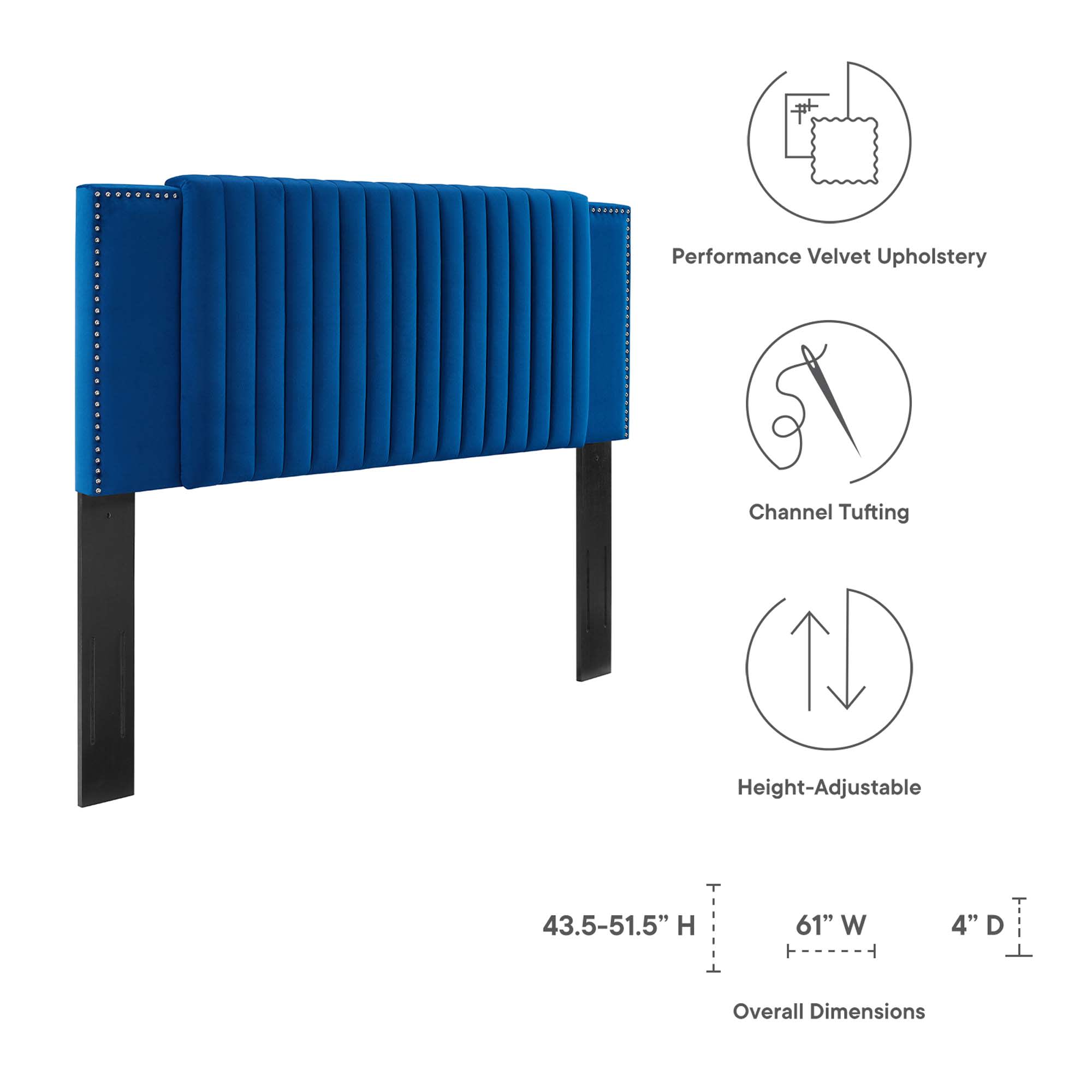 Modway MOD-6663-NAV Upholstered-Headboards - View #2