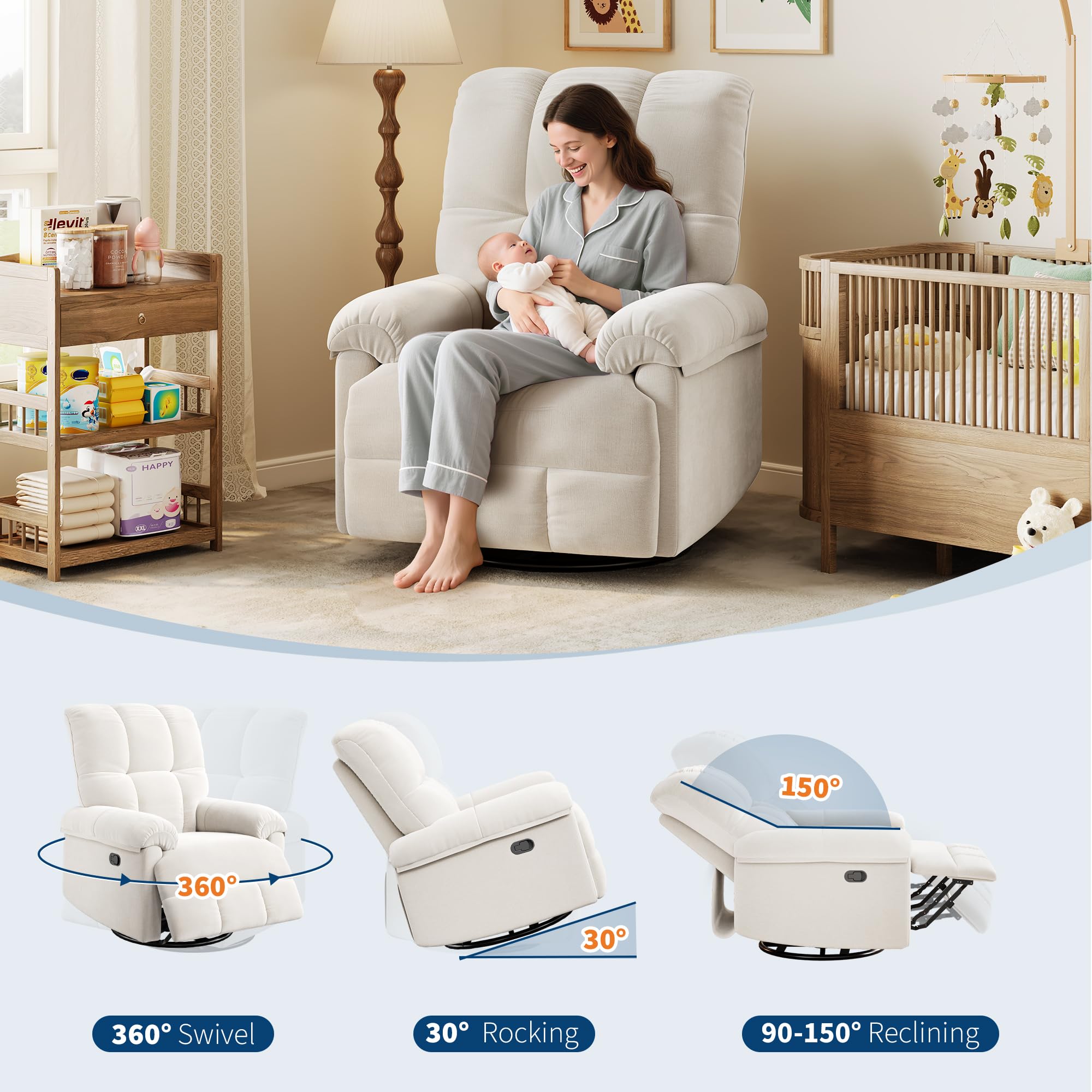 GarveeLife 4E2-TY0505014 recliners - View #6