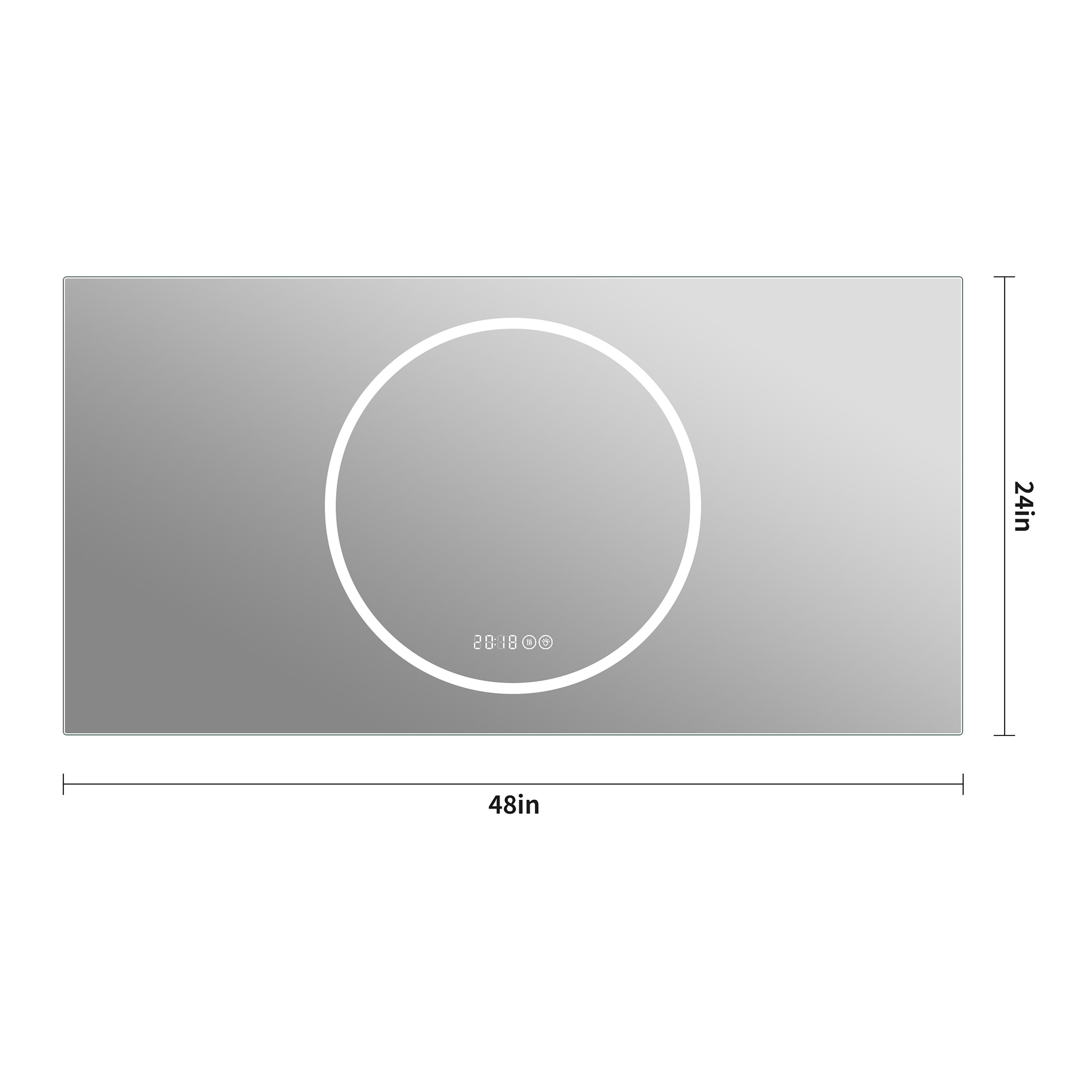 CASAINC MD04-3036SF1 Framed-Bath-Mirrors - View #6