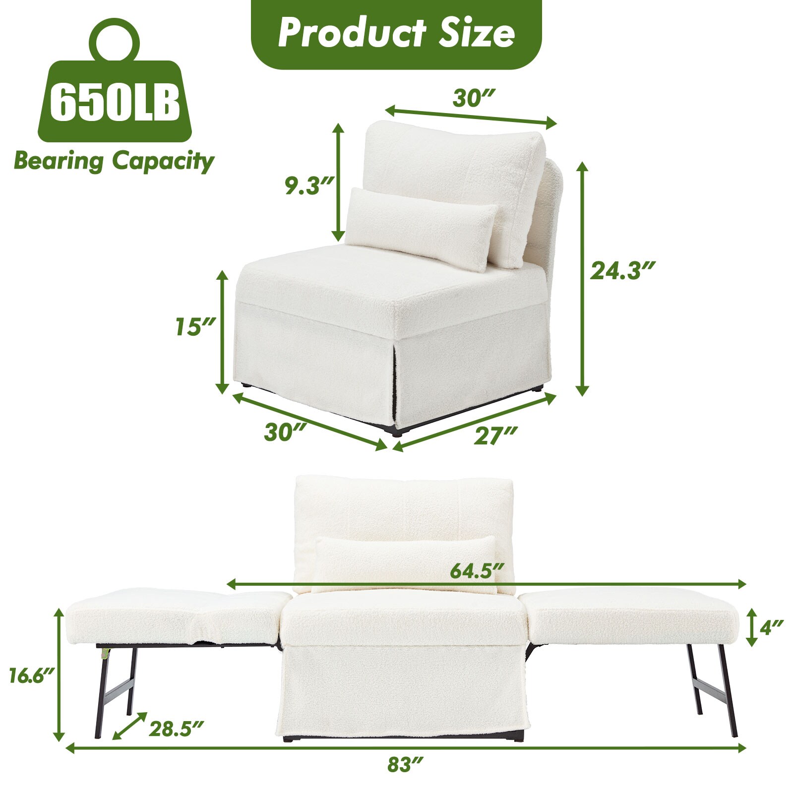 CESICIA 6008WH chairs - View #6