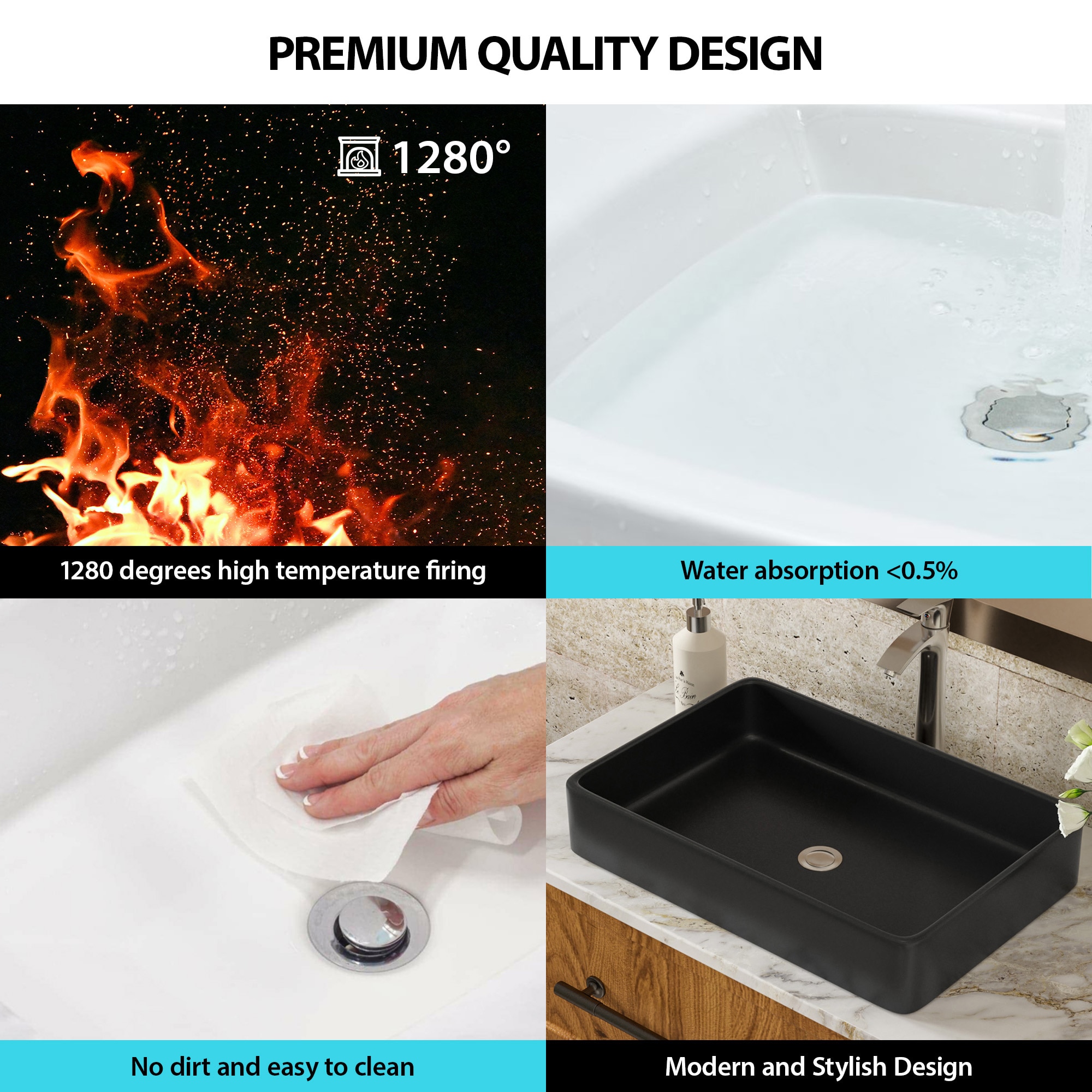 Lordear LD-LMP18006-B Bath-Sink - View #2