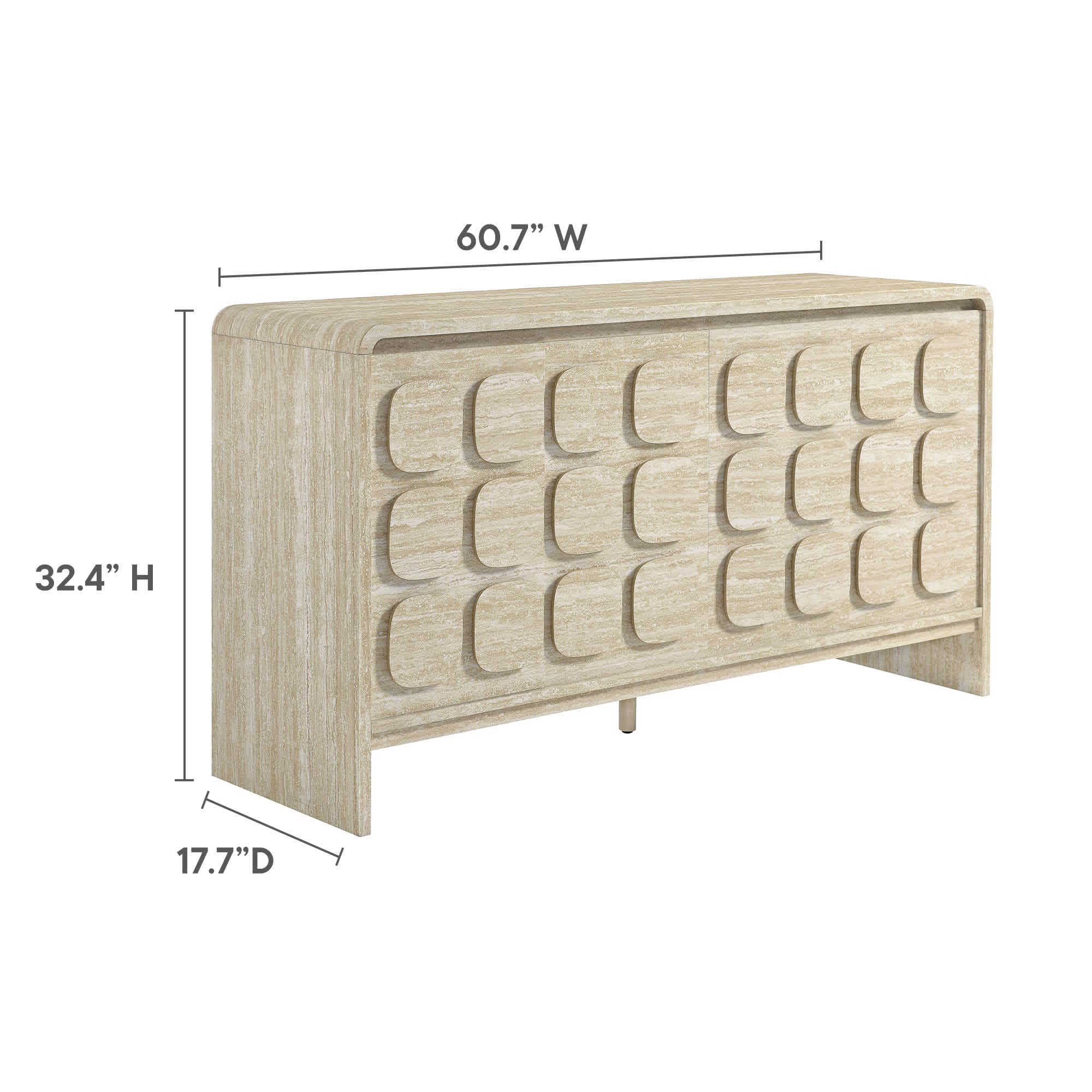 Modway EEI-6862-TRA Dining-Kitchen-Storarge - View #3