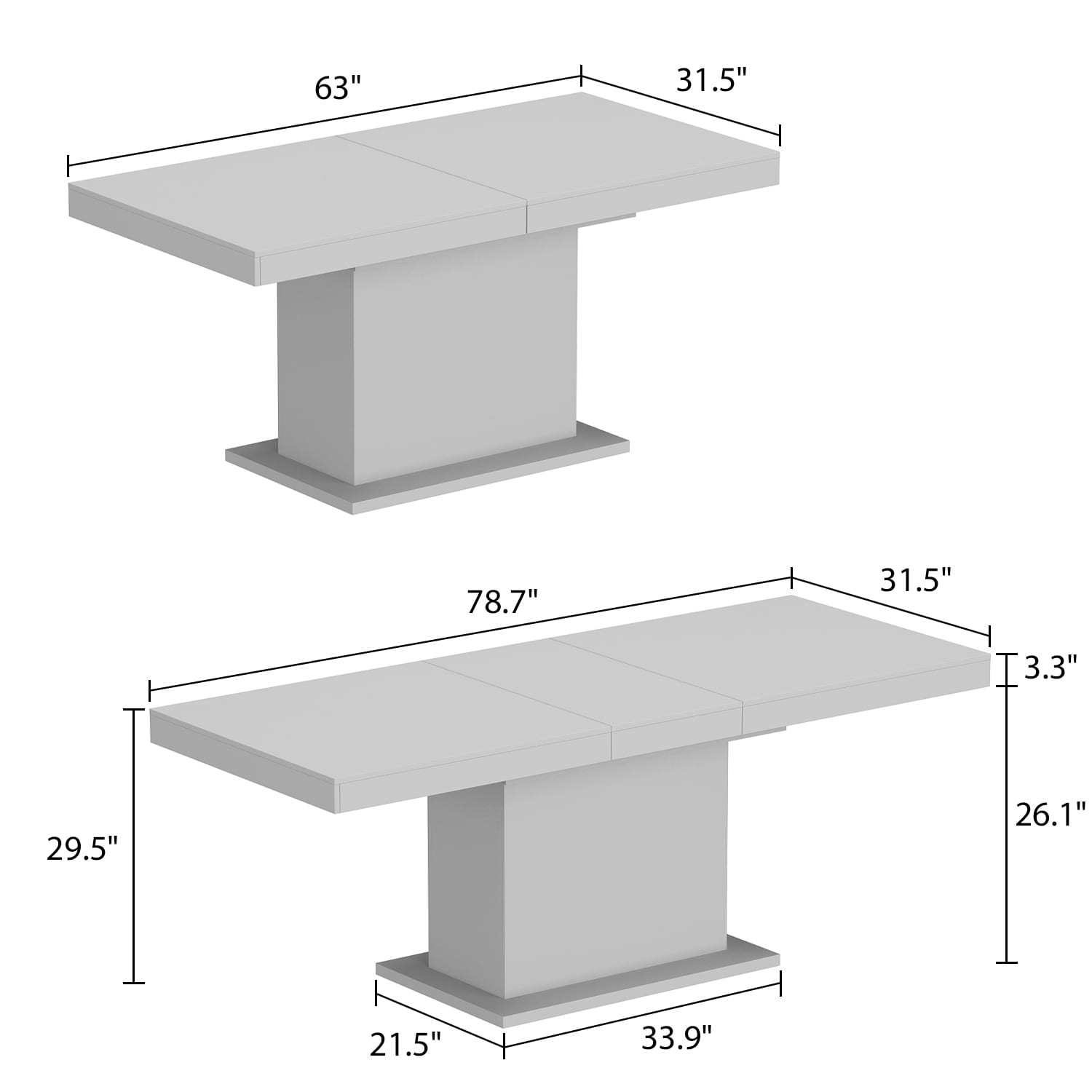 FUFU&GAGA JH0342-02 Dining-Tables - View #14