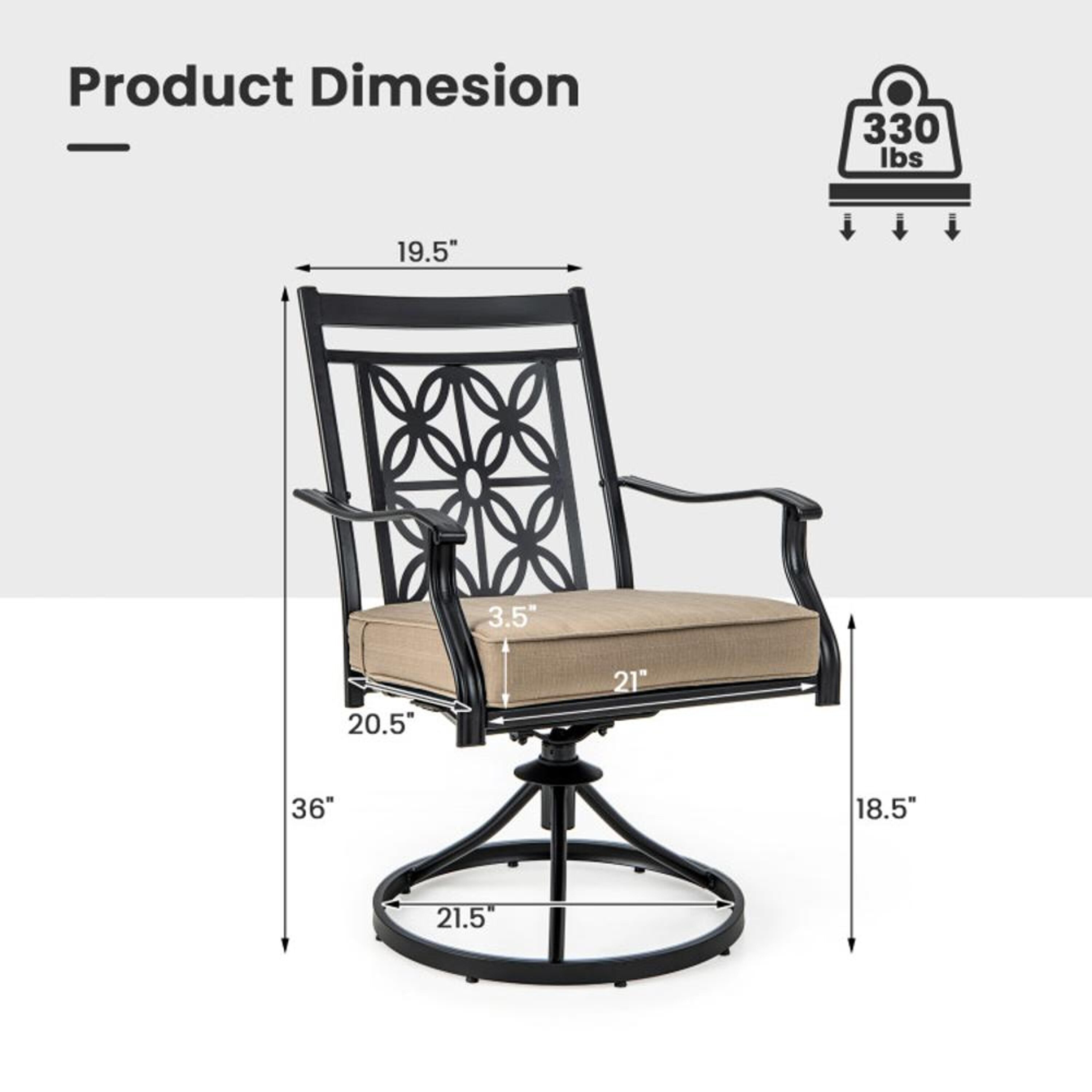 BABOOM BOM-W71588-CO Patio-Chairs - View #5