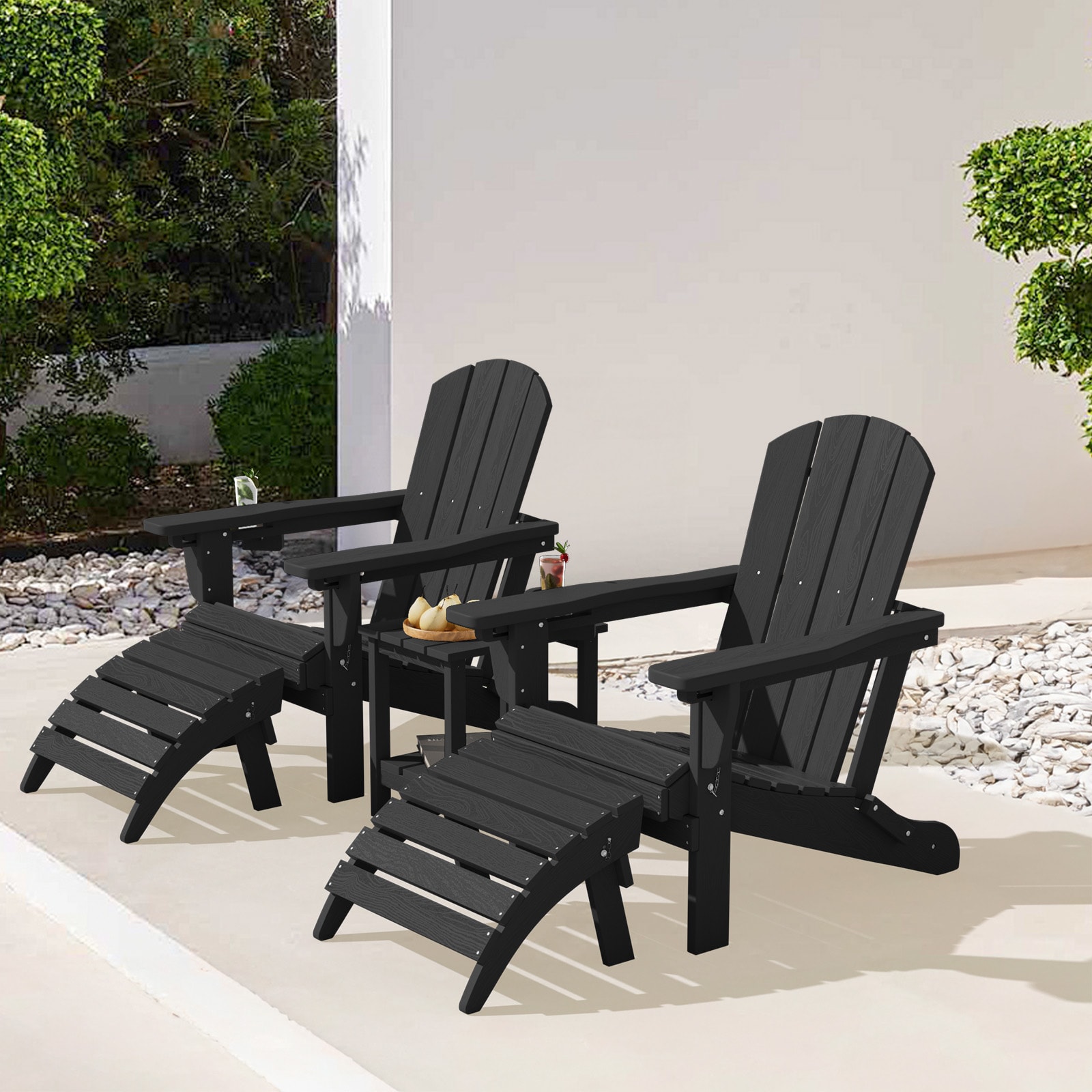 VOUA PE5JT-BK Patio-Conversation-Sets - View #2
