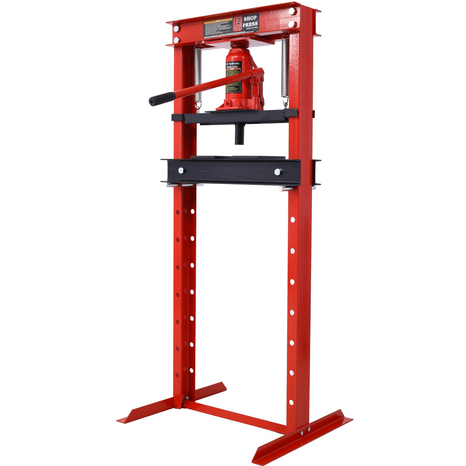 Xspracer ML-SP967 Red 12-Ton Steel Manual hydraulic Floor jack