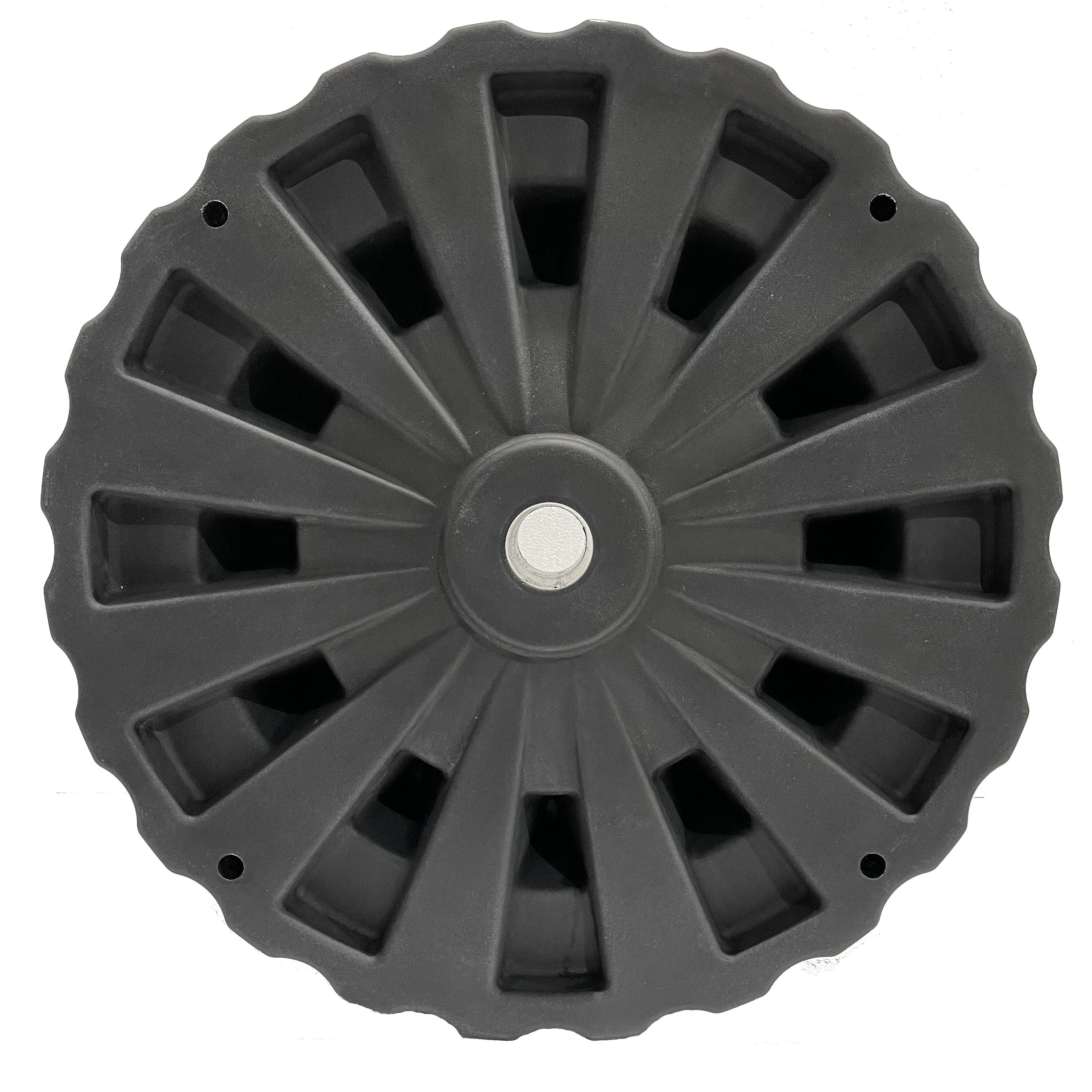 The Dock Shop Eagle Wheel 24-in Premium Heavy-Duty Dock Wheel - 2000 lb Capacity Load - 2-in. Axle Diameter #EF24W