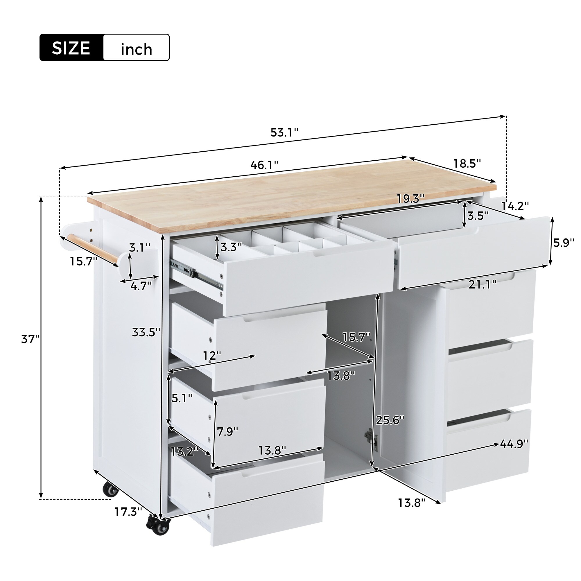 ModernLuxe SK000002AAW Kitchen-Furniture - View #7