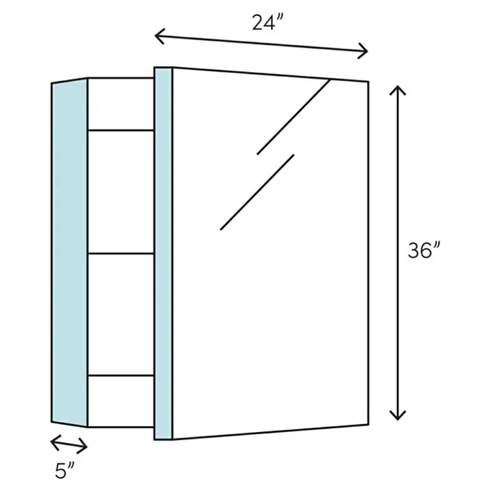 Fresca FMC012436-R Bathroom-Medicine-Cabinets - View #17