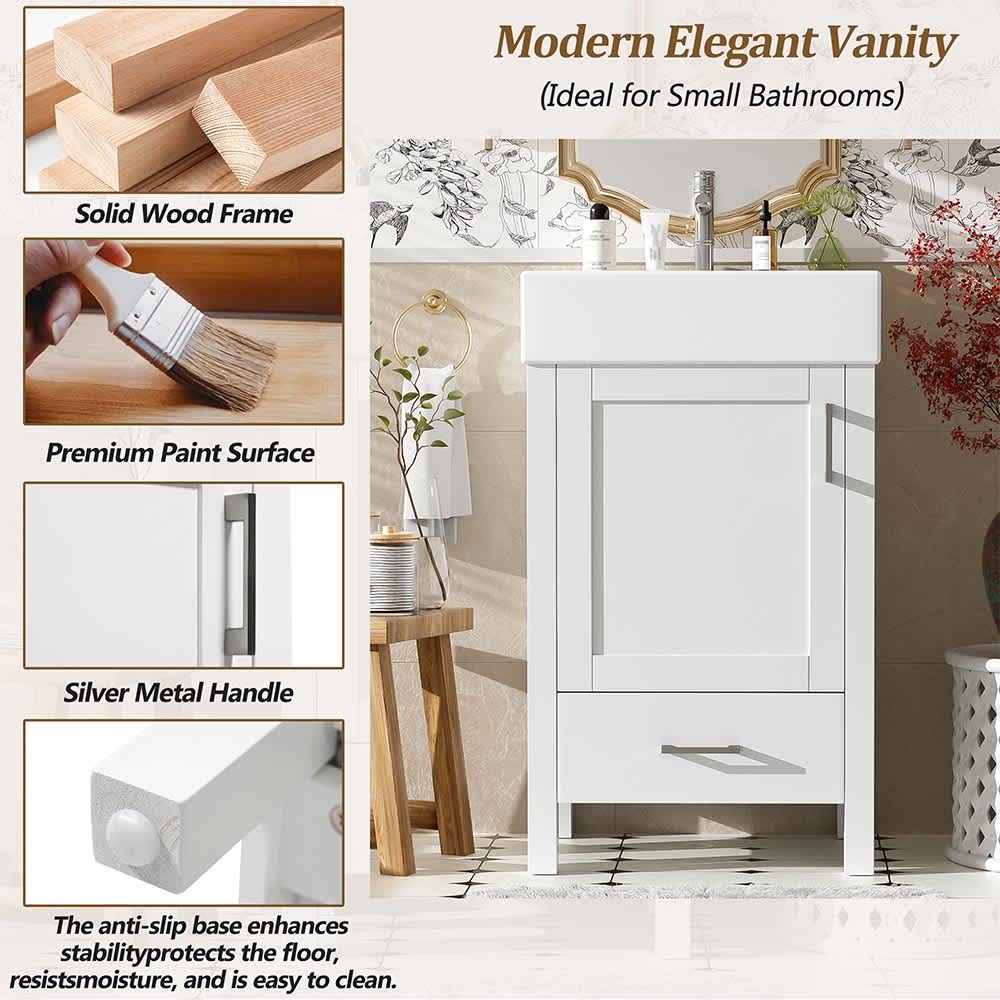 JUJABU ZJBATHROVAN-2 Bath-Vanity-Combo - View #5