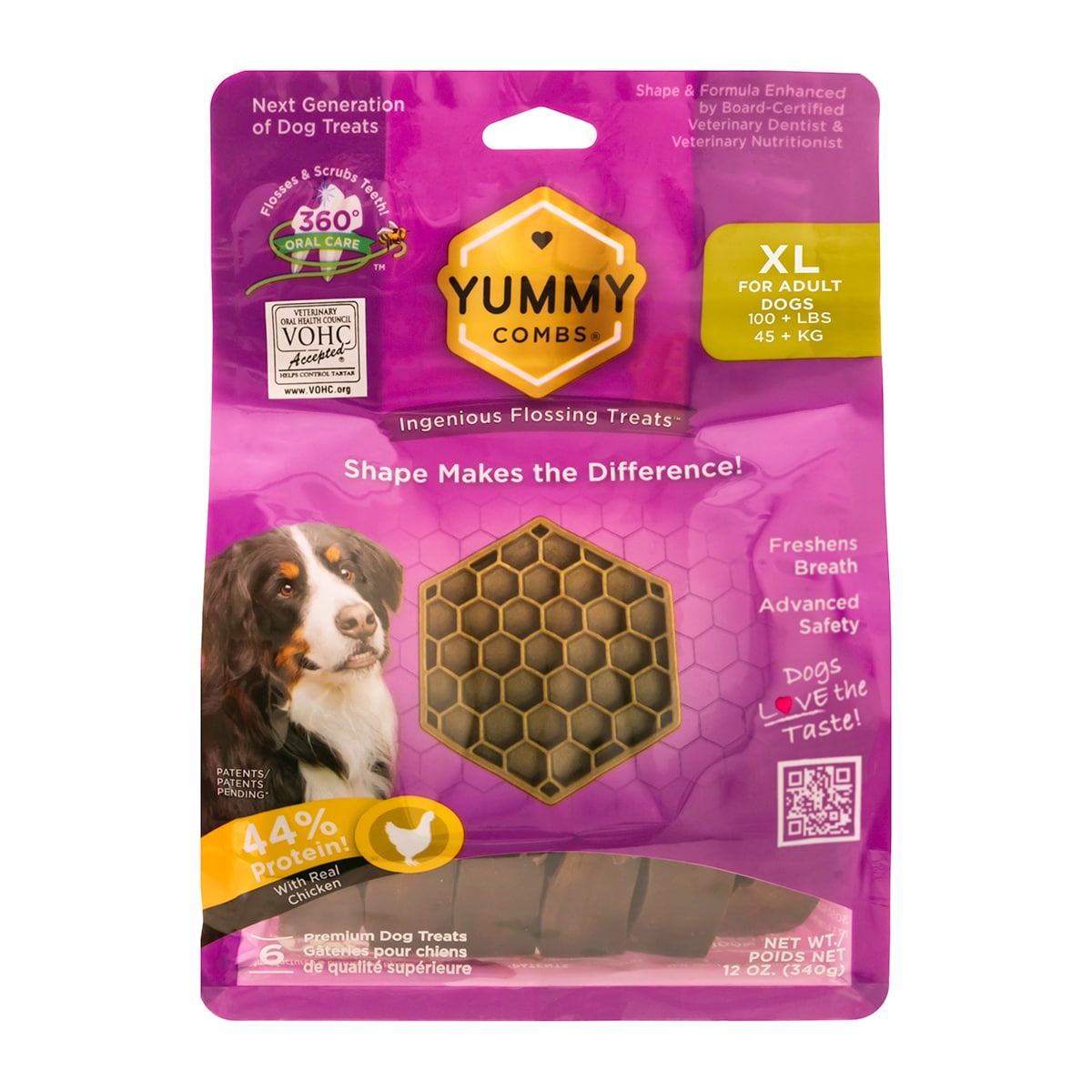 Yummy Combs Dental Treats for Dog Chicken Flavor in the Pet Treats