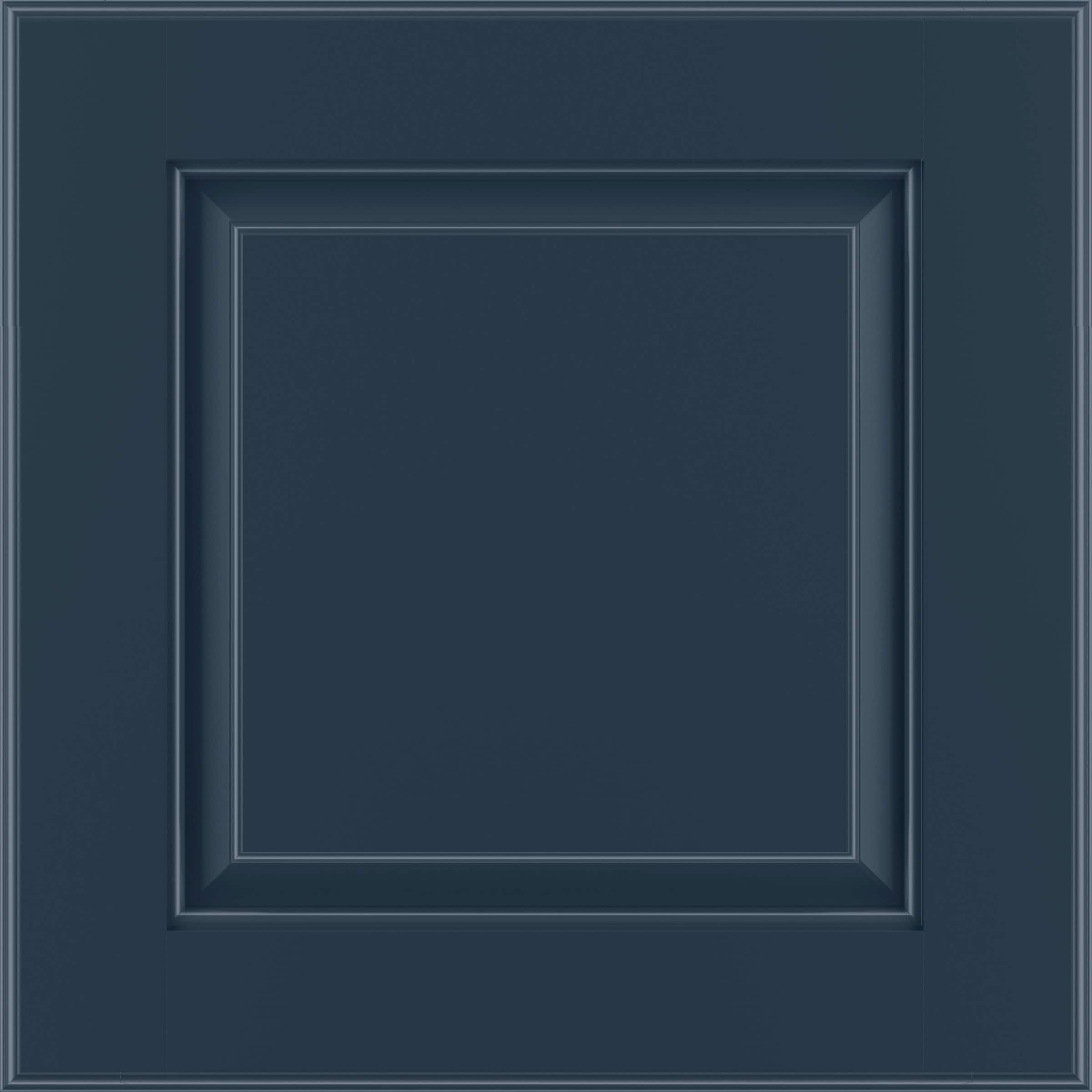 Shenandoah Riverton 14.562-in W x 14.5-in H Navy Painted Maple Kitchen Cabinet Door sample