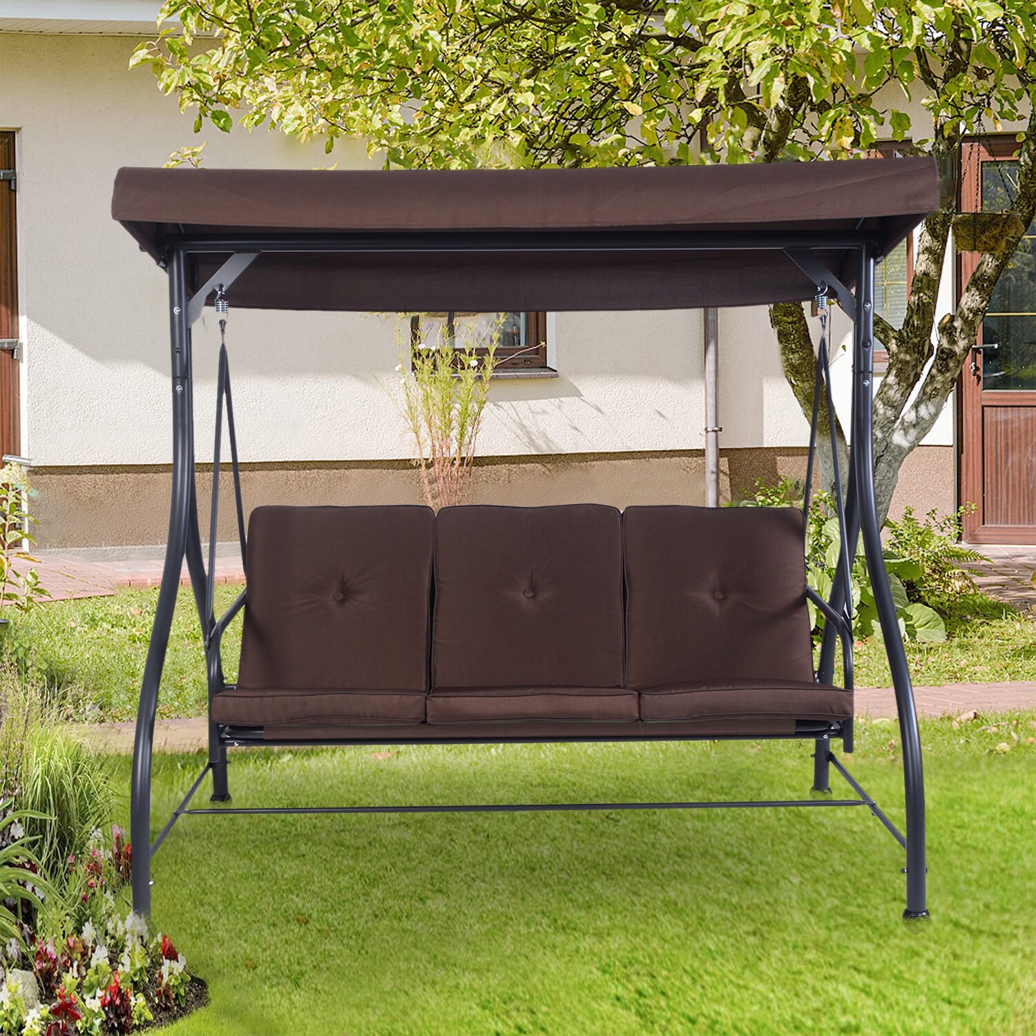 Forclover HYFE-3004BN Replace-Porch-Swing-Glider-Tops - View #2