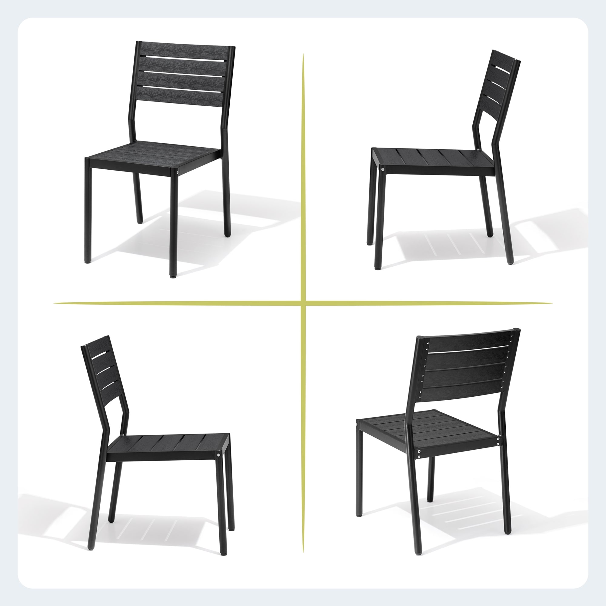 Crestlive Products CL-DC5003BLK-9 Patio-Dining-Sets - View #12
