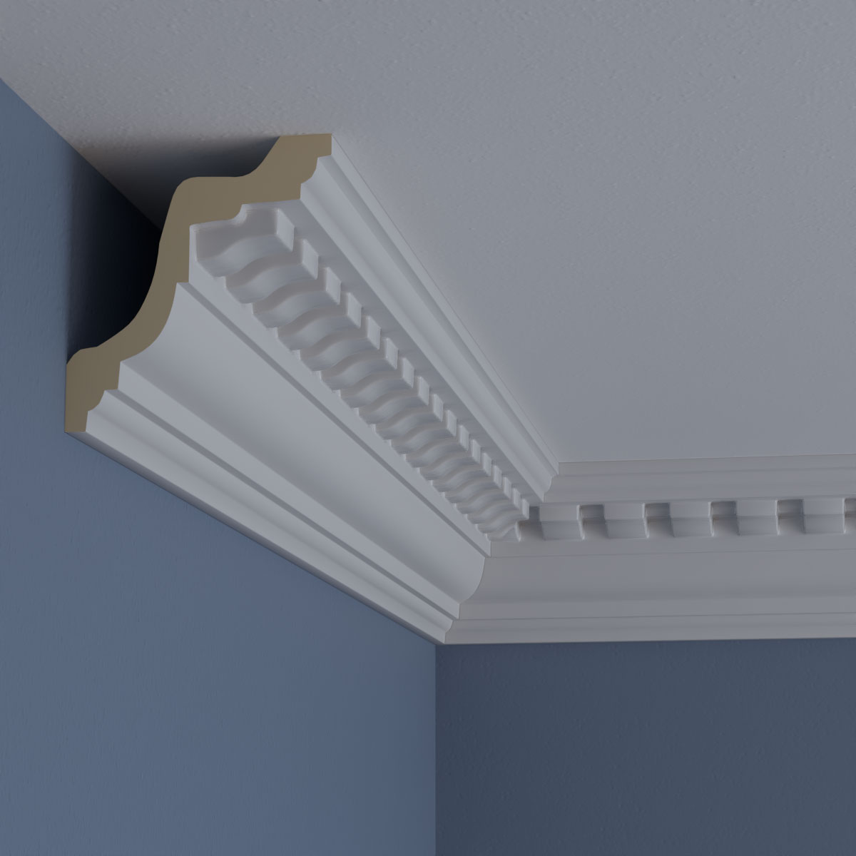 Ekena Millwork MLD03X04X06DE-CASE-2 Crown-Moulding - View #10