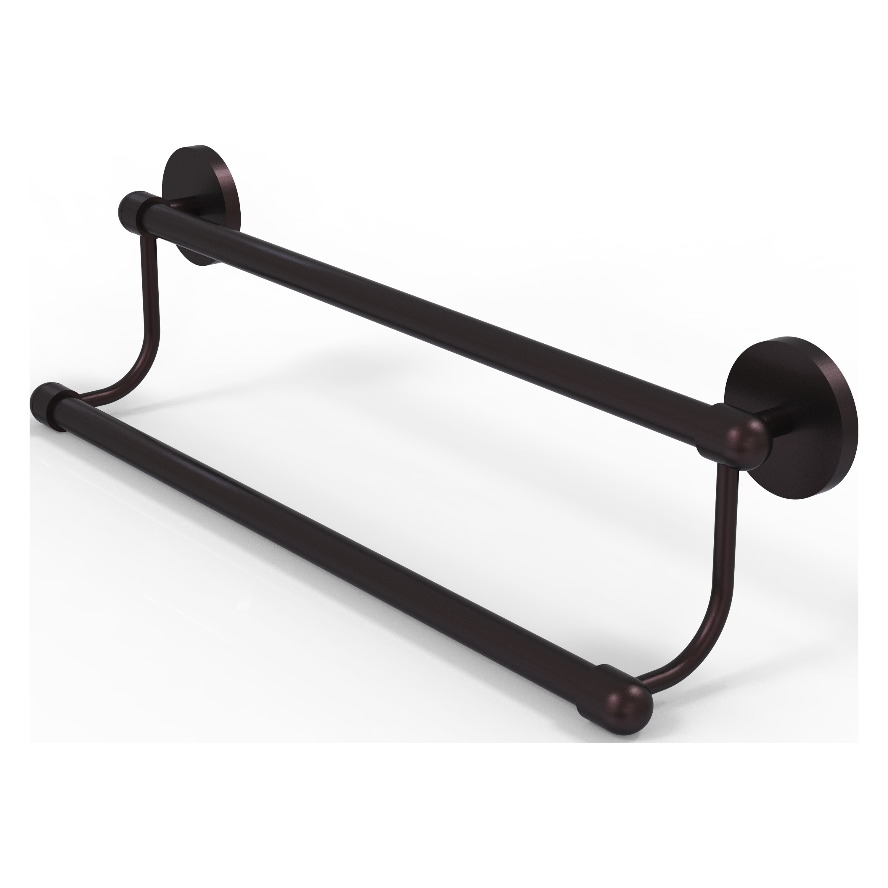 Allied Brass TA-72/18-ABZ Tango 18-in double Antique Bronze Wall mount Double Towel Bar