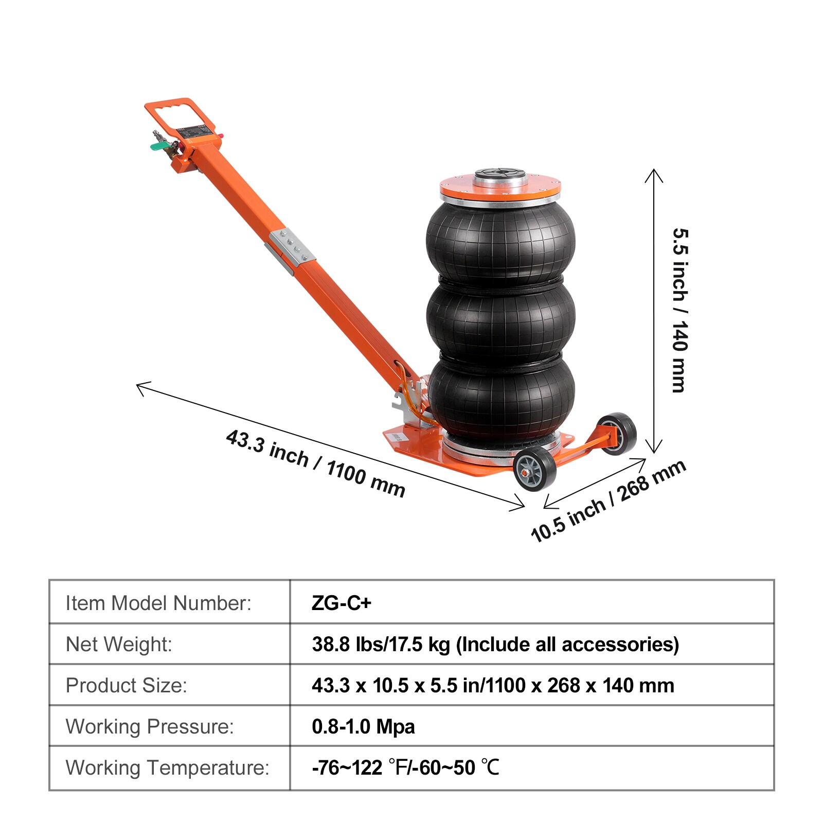 VEVOR SCDZGZQNQJD305839V0 jacks - View #7
