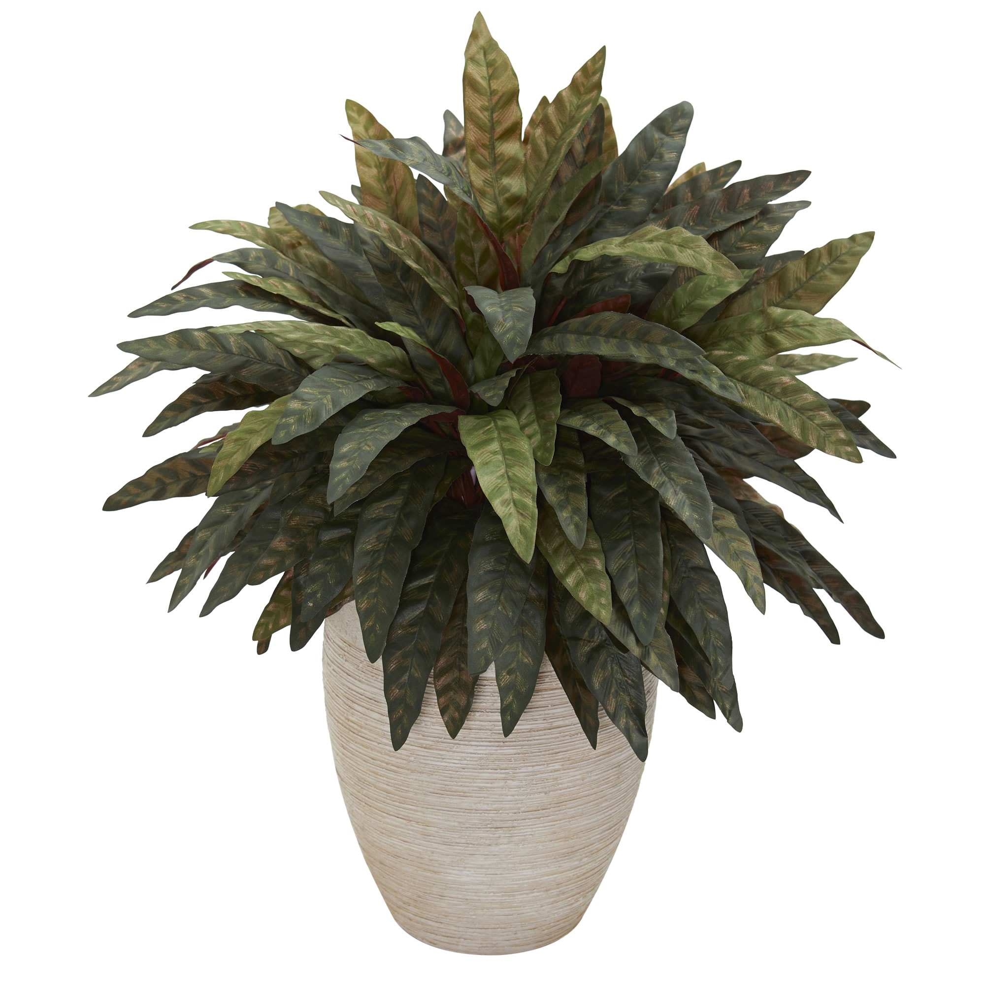 Nearly Natural 6494 30-in Green Indoor Silk Artificial Plant