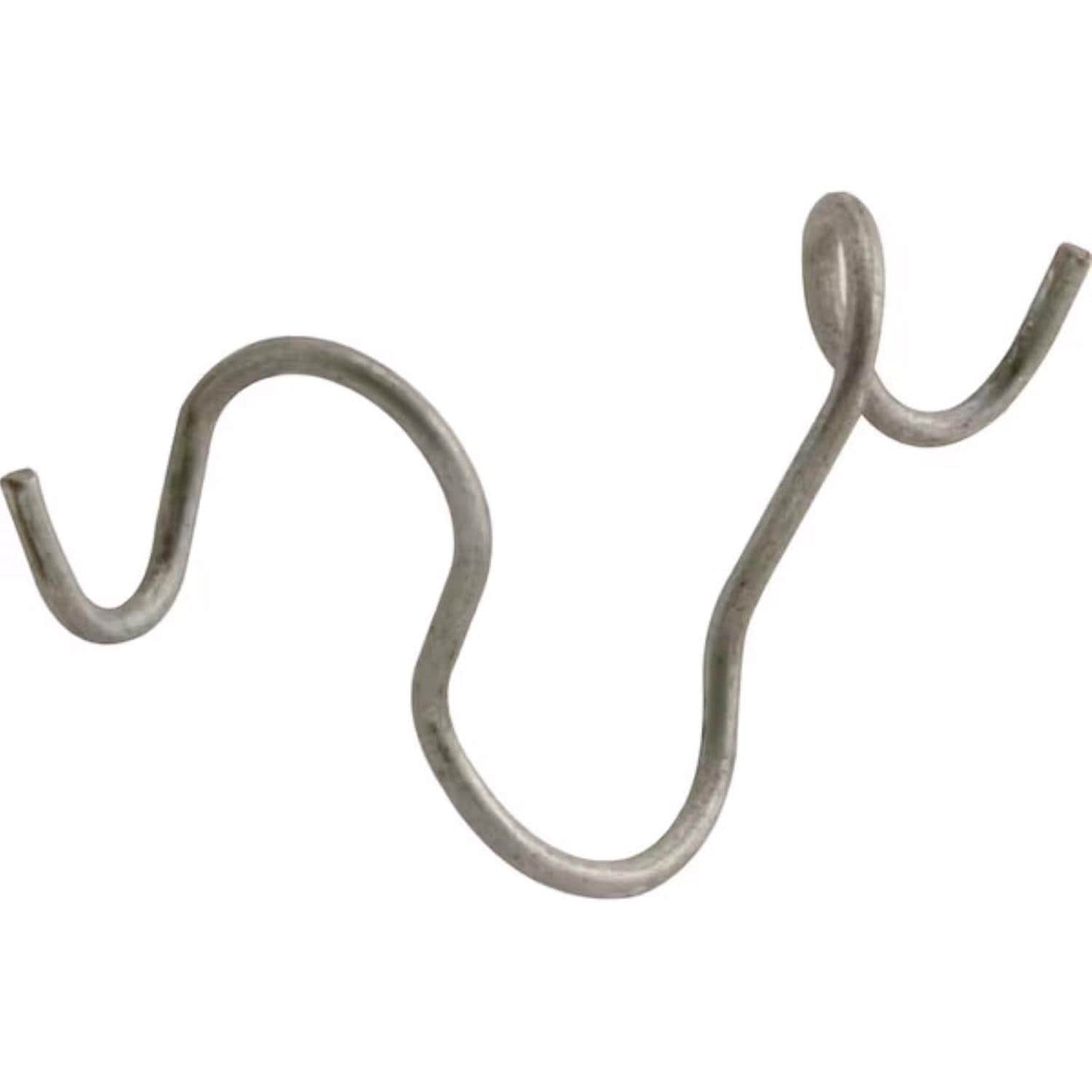 Barton Kramer  Gray Spring Steel Rams Horn Clip 100 pk