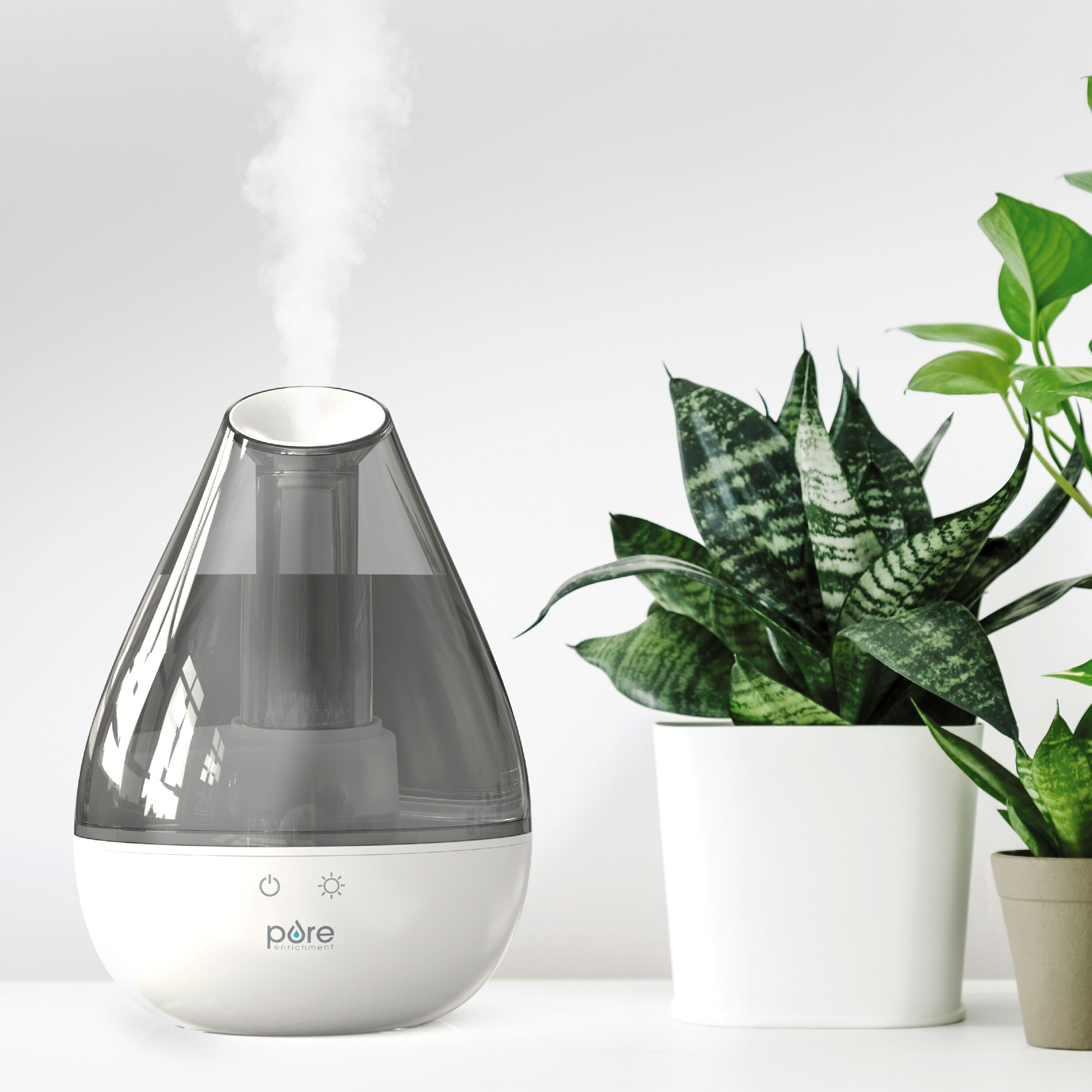 Levoit 1-Gallons Tabletop Cool Mist Humidifier (For Rooms Up To 260-sq ft)  in the Humidifiers department at