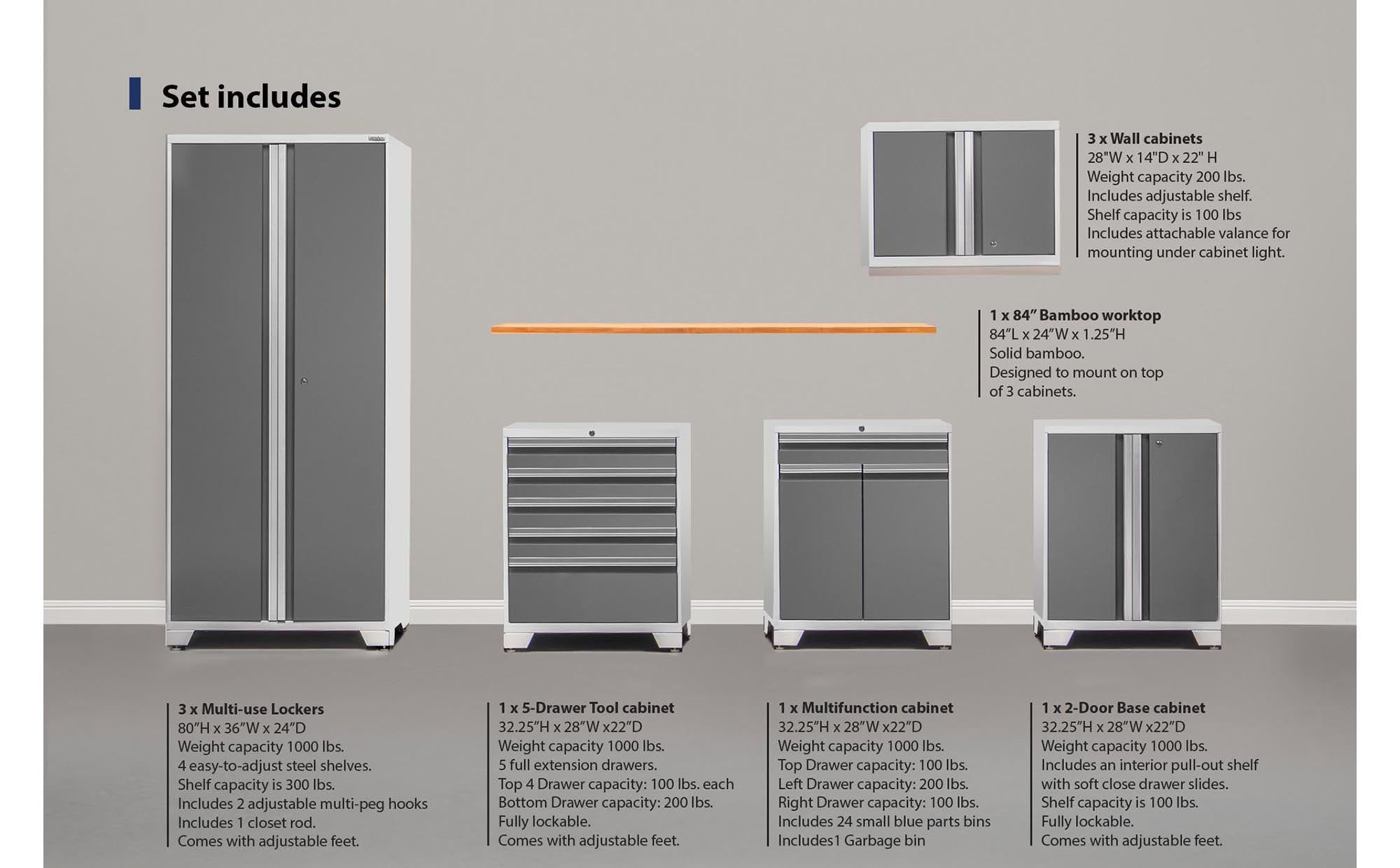 NewAge Products 52597 Garage-Storage-Systems - View #5