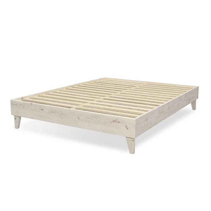 Eluxury White California King Bed Frame, How To Build A California King Platform Bed Frame