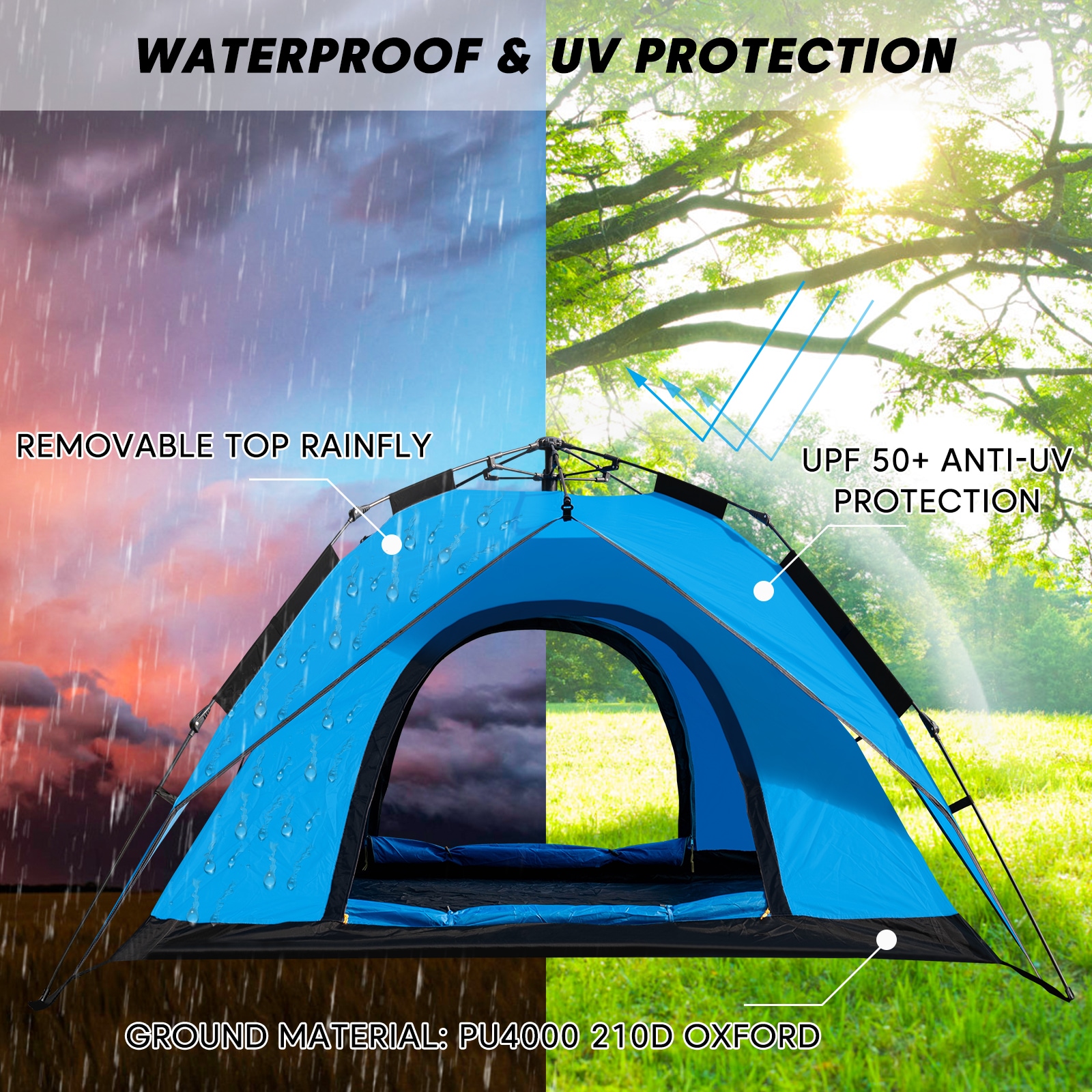 GARSING MAN-AUTODO--4P-NB tents - View #3