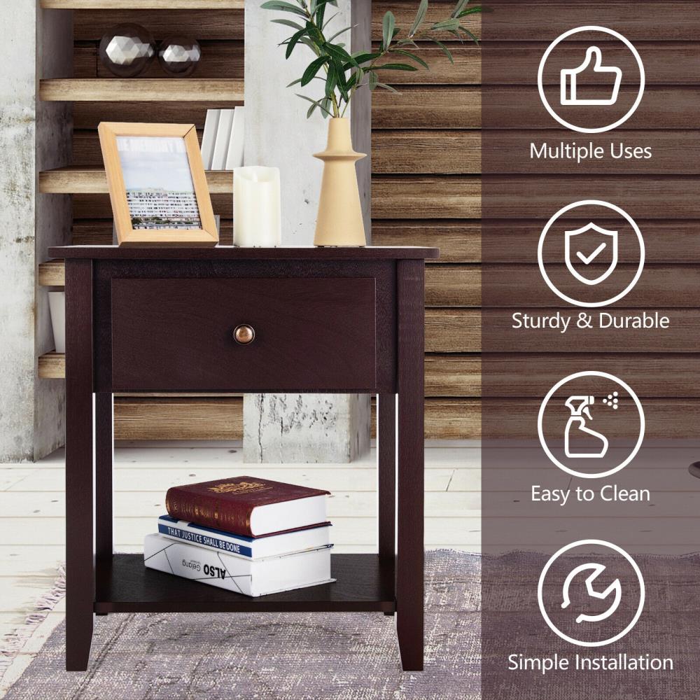 WELLFOR HW-HLY-66561CF nightstands - View #4