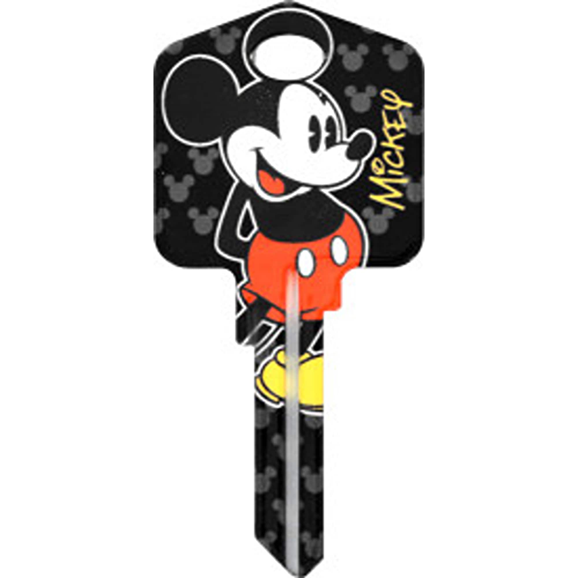 Minute Key 9986885 Black #66/97 Brass House/Entry Key Blank