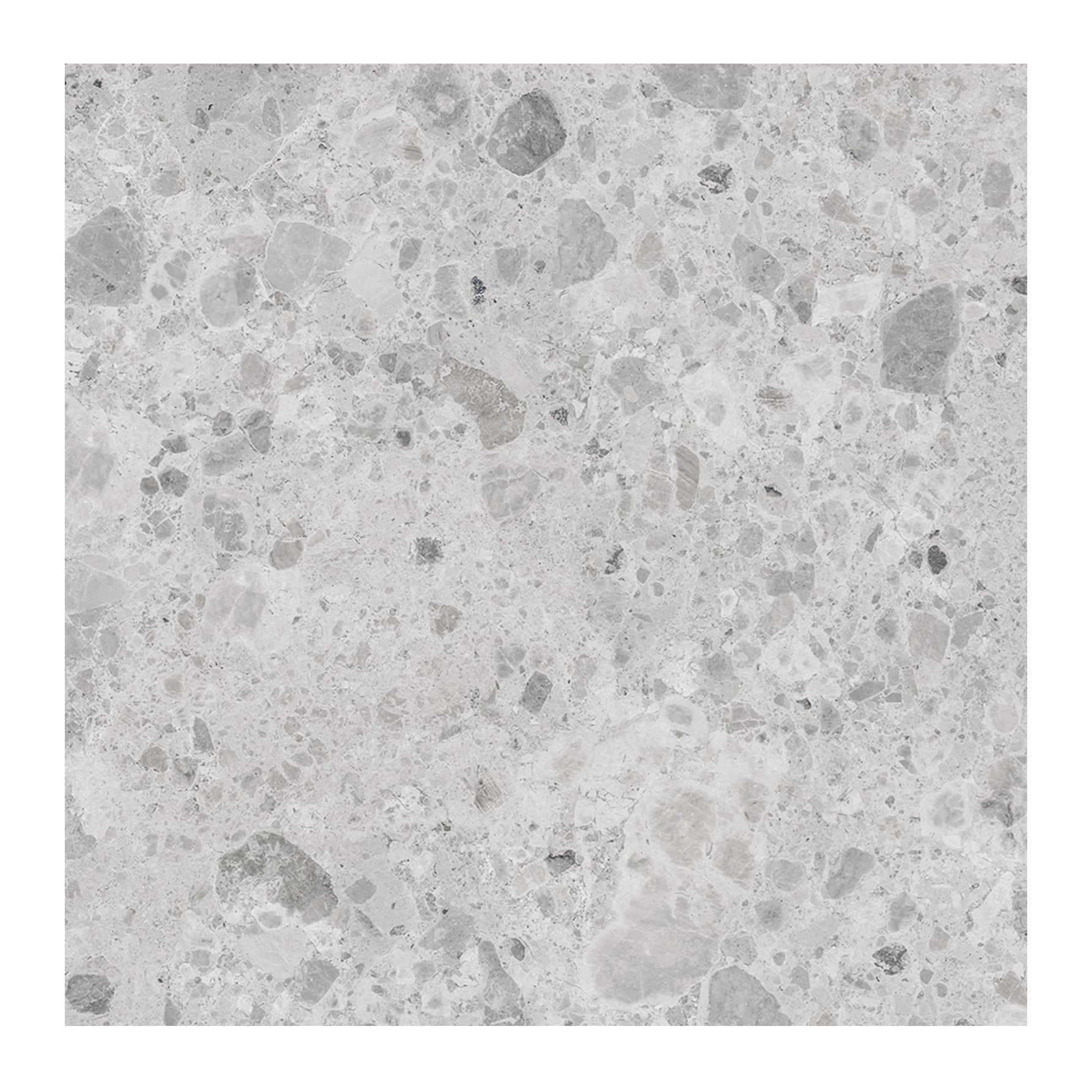 Giorbello G8505 Ambience Terrazzo Silver 24-in x 24-in Matte Porcelain Stone Look Floor Tile (12-sq. ft/ Carton)