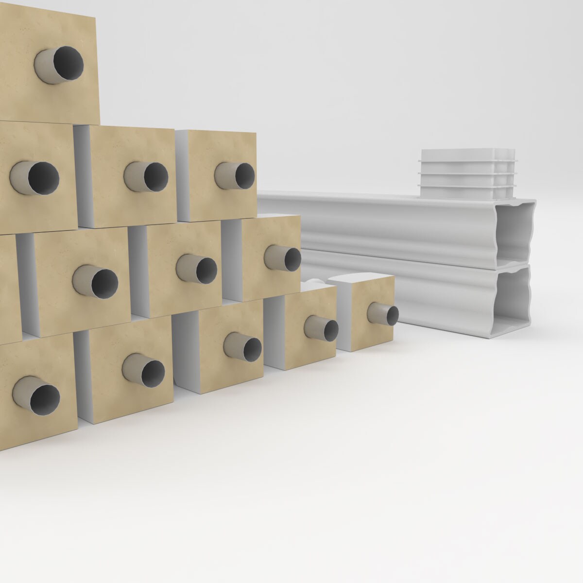 Ekena Millwork BALK40X084HMD railings - View #6