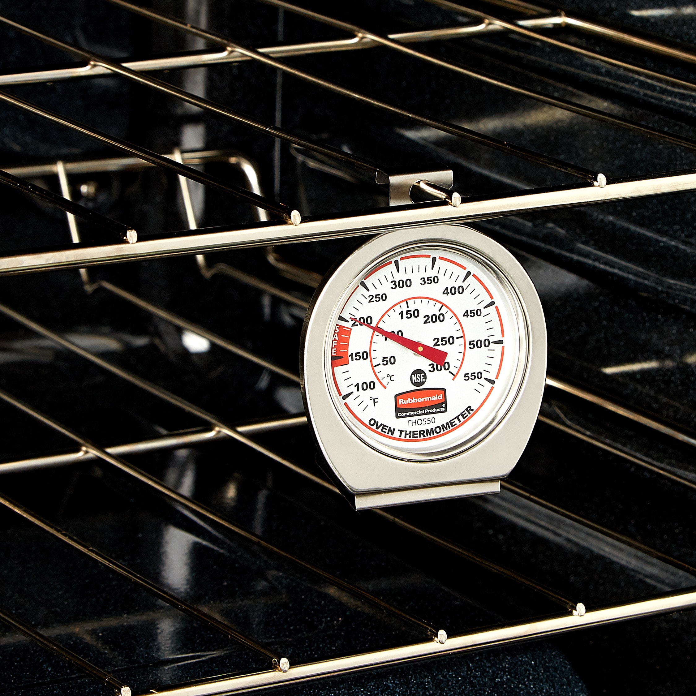 Rubbermaid Commercial Stainless Steel Oven Monitoring Thermometer