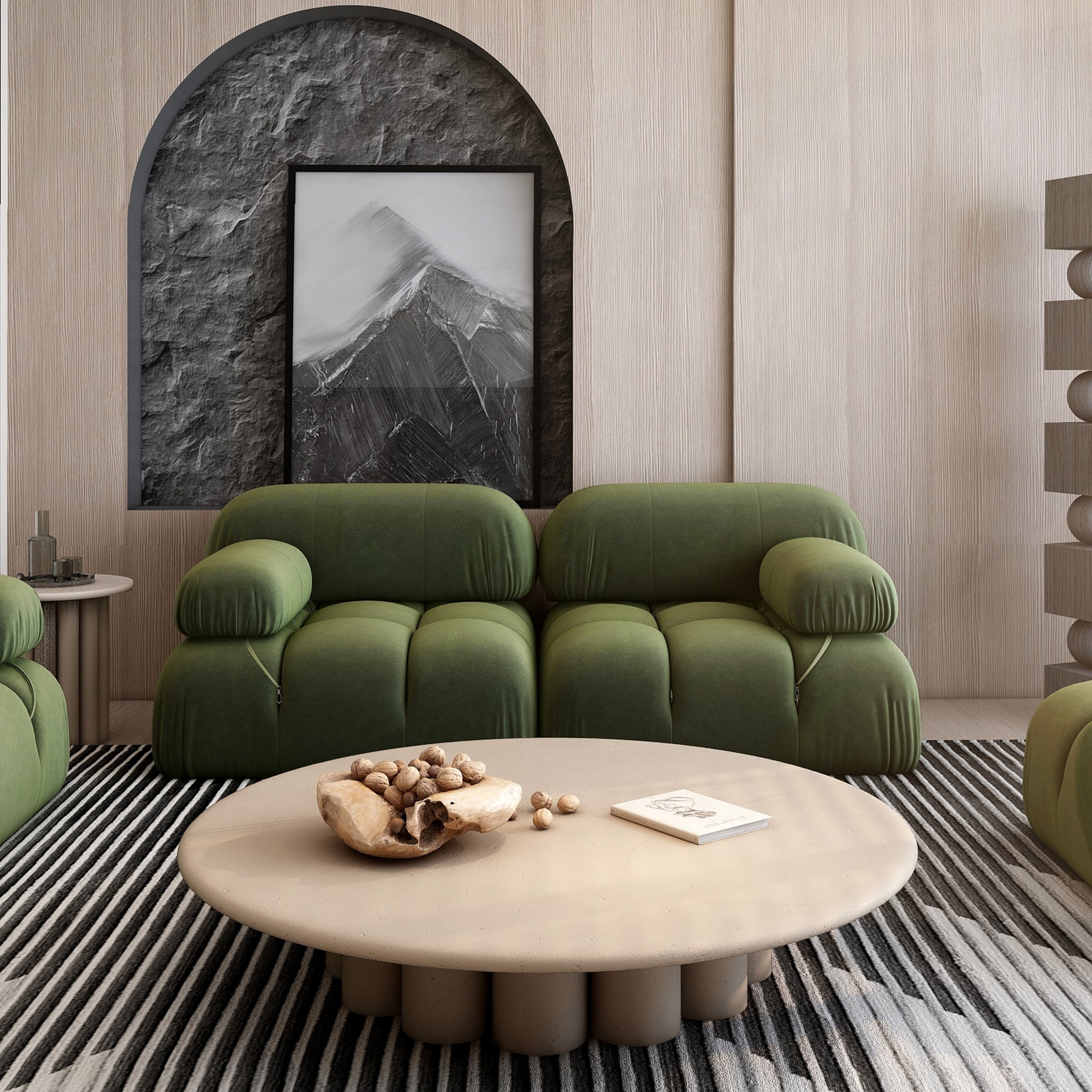Jennifer Taylor Home LV036-2-64260 Sofas-Loveseats - View #3