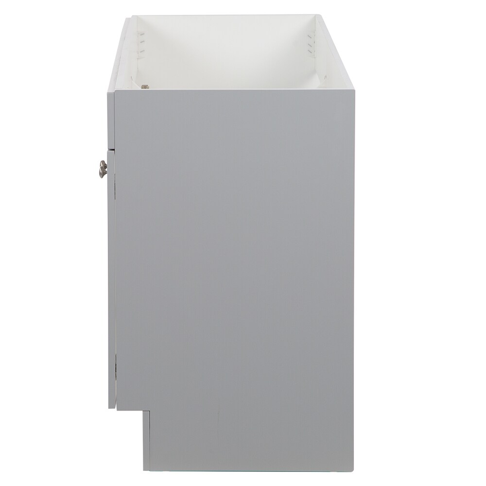 Project Source 60-in Gray Bathroom Vanity Base Cabinet without Top R37 ...