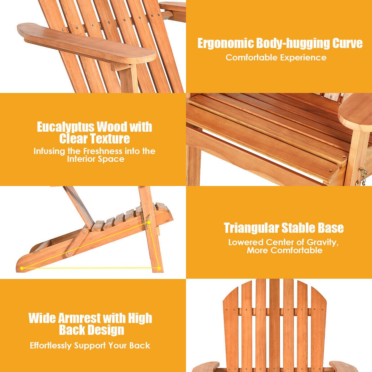 WELLFOR CHY-703PAC Patio-Chairs - View #6