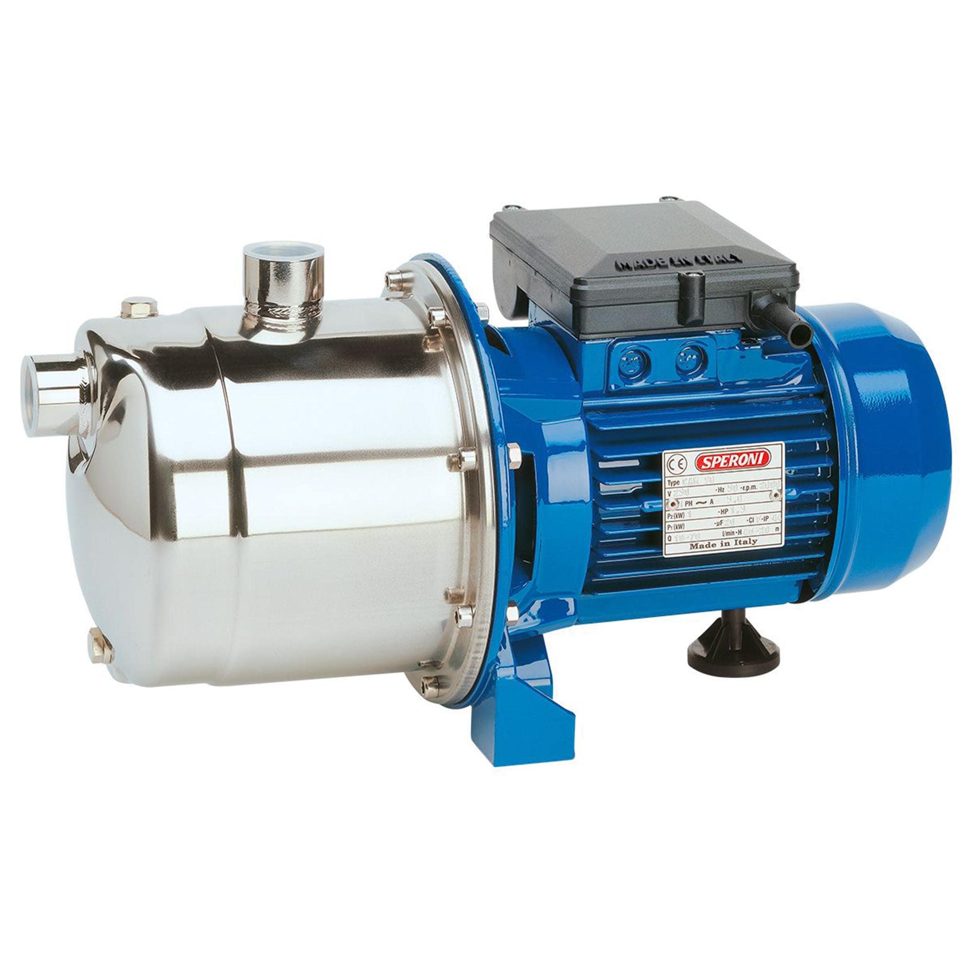 1-HP 115 and 230-Volt Stainless Steel Shallow Well Jet Pump | - SPERONI CAM 95N