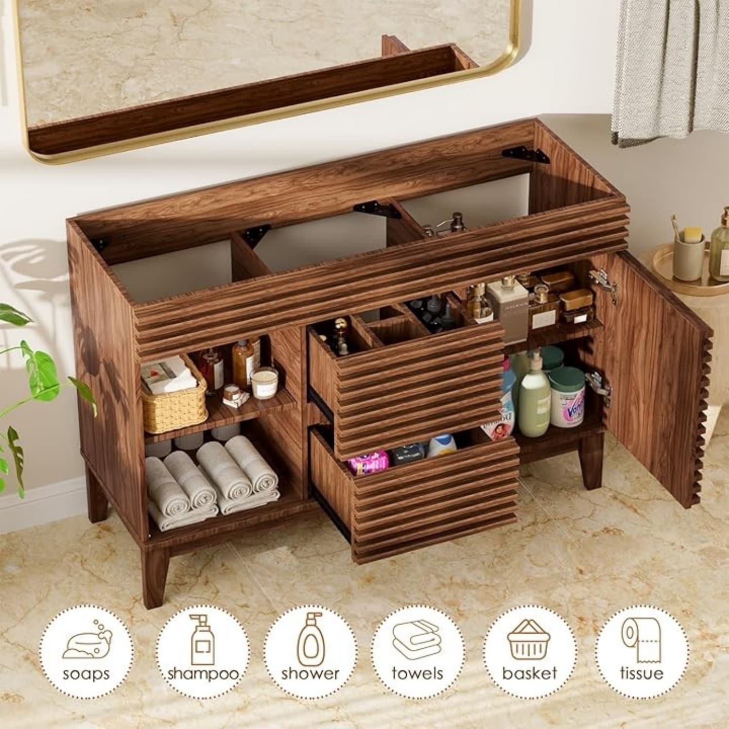 LOVMOR SF-R-YSG-48WD vanities - View #5