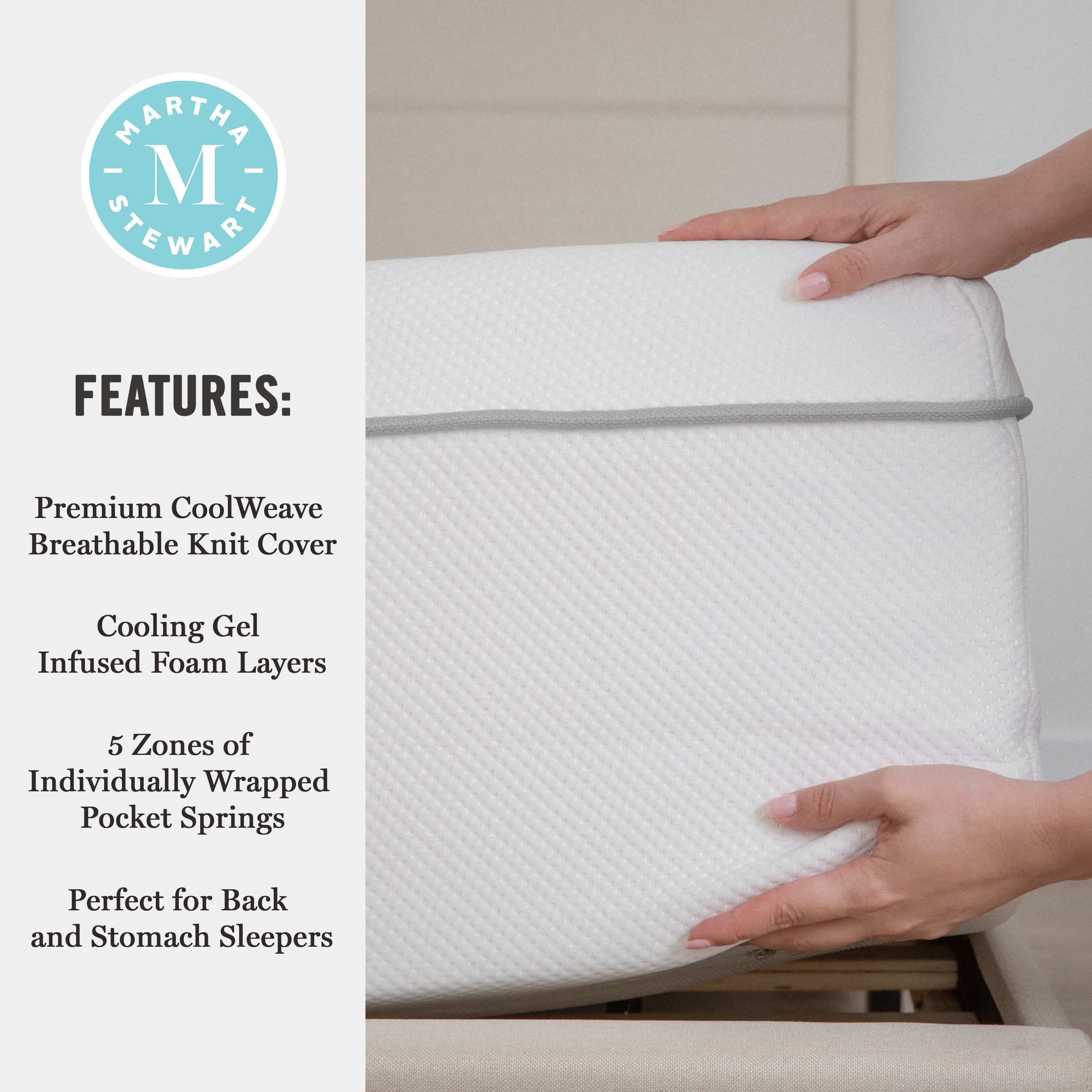 Martha Stewart 196861132032 Mattresses-Boxsprings - View #4
