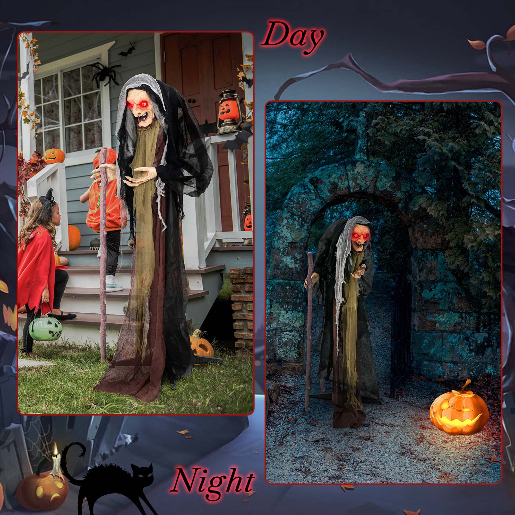 Costway LWS00686 Table-Halloween-Decor - View #6