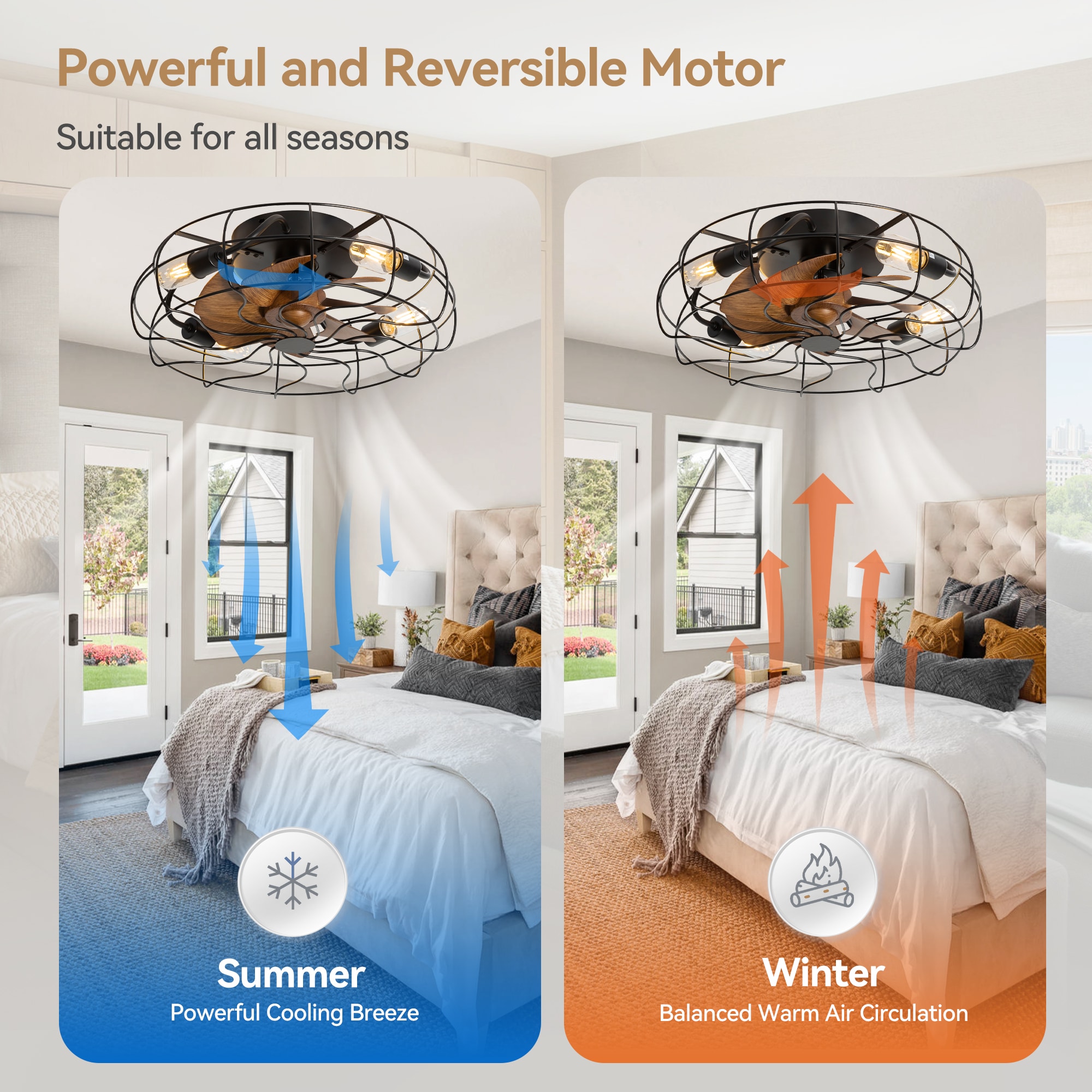 Breezary 33005-BK Ceiling-Fans - View #10