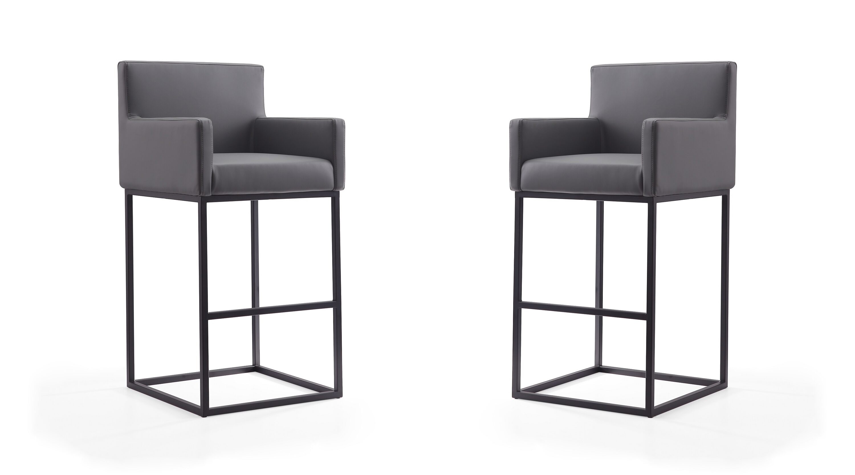 Manhattan Comfort 2-BS017-GY stools - View #2