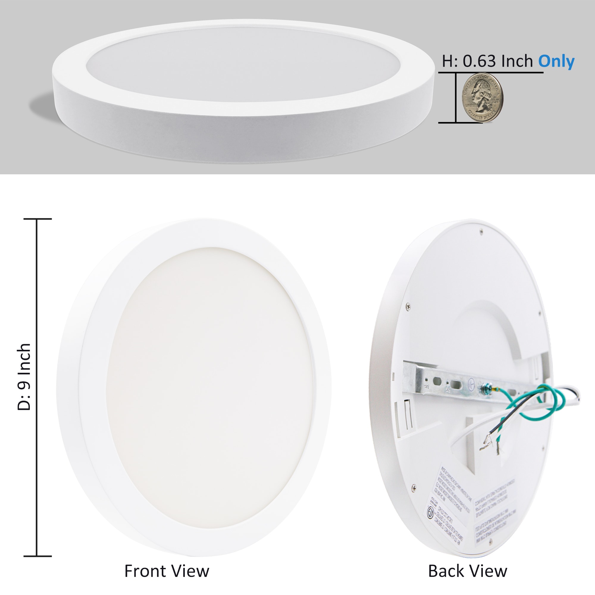 Lucere FM501015D-840WH-R flushmounts - View #7
