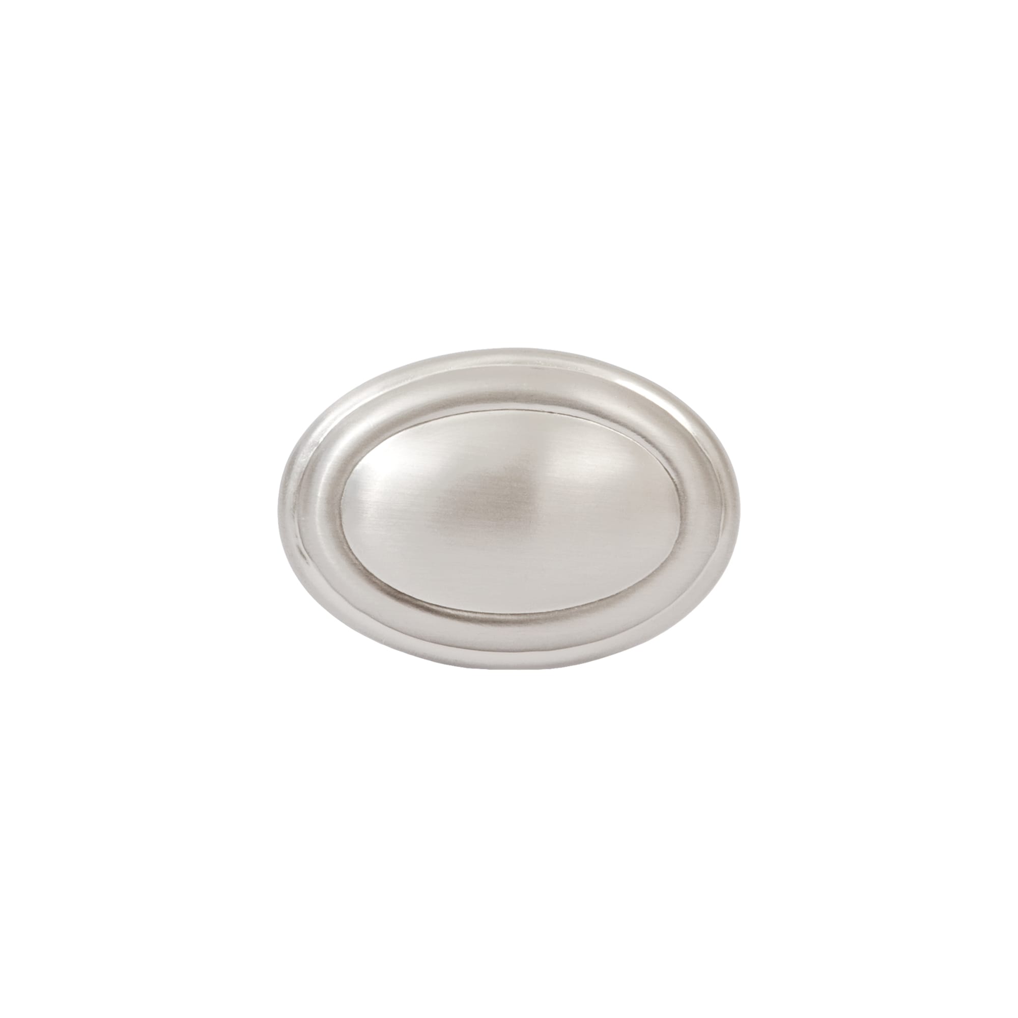 Sumner Street Home Hardware RL060667 Oval 1-1/2-in Satin Nickel Oval Modern Cabinet Knob