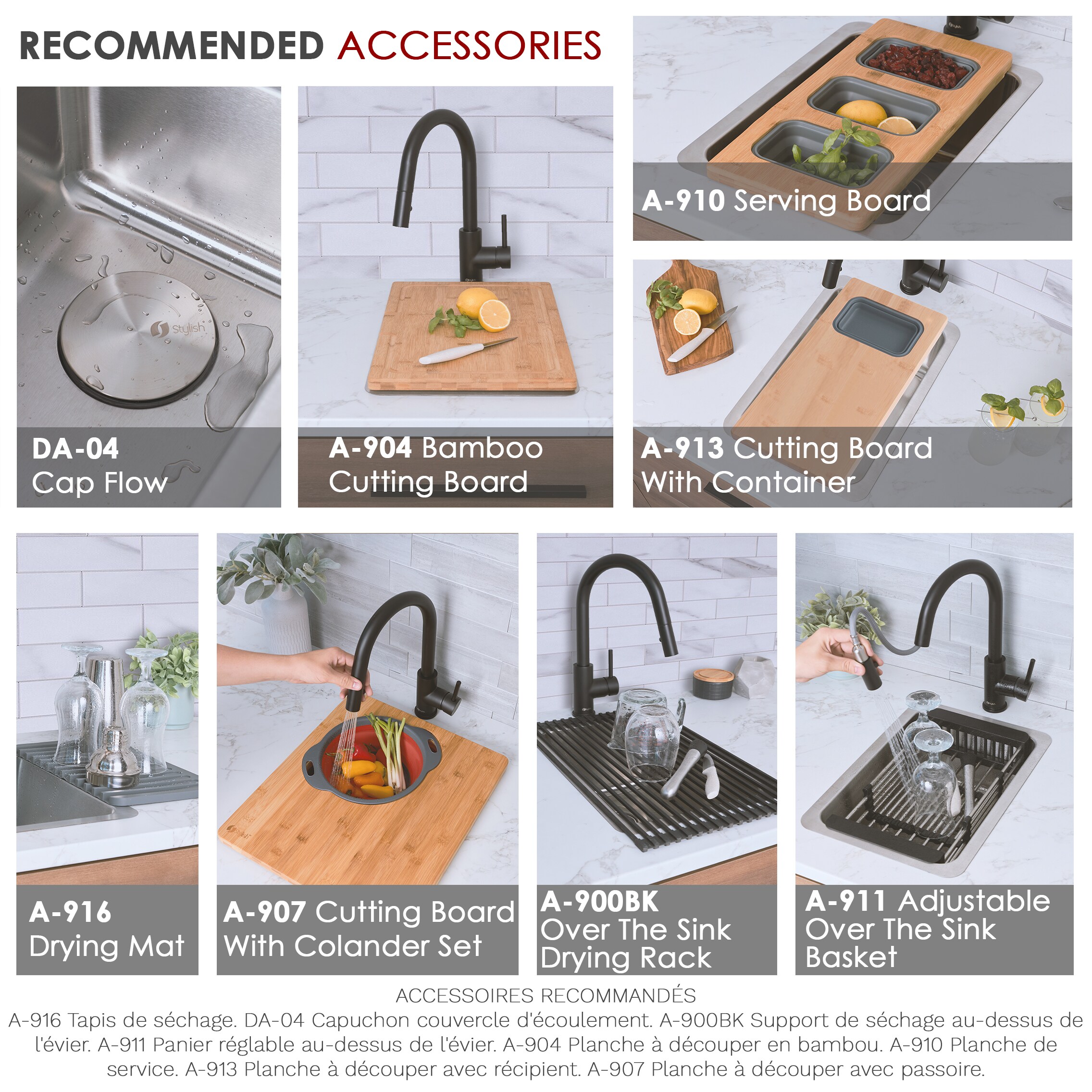 Stylish S-409T Kitchen-Sinks - View #9