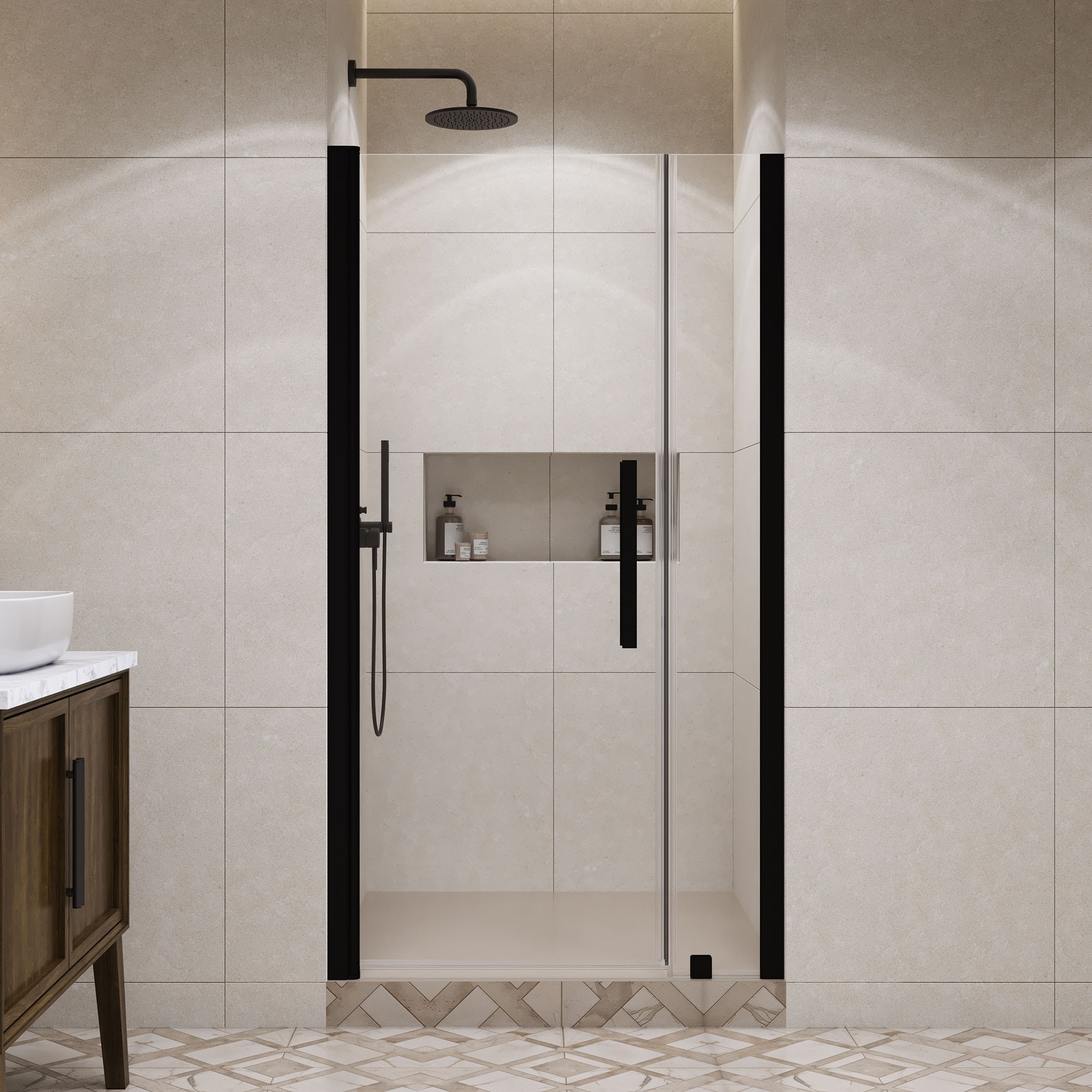 OVE Decors 15SGP-PASA41-BLK Shower-Doors - View #3