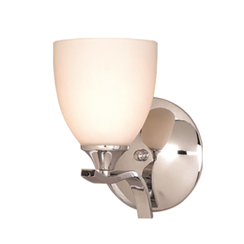 Cascadia VL27601CH Avant Garde 1-Light Chrome Transitional Vanity Light