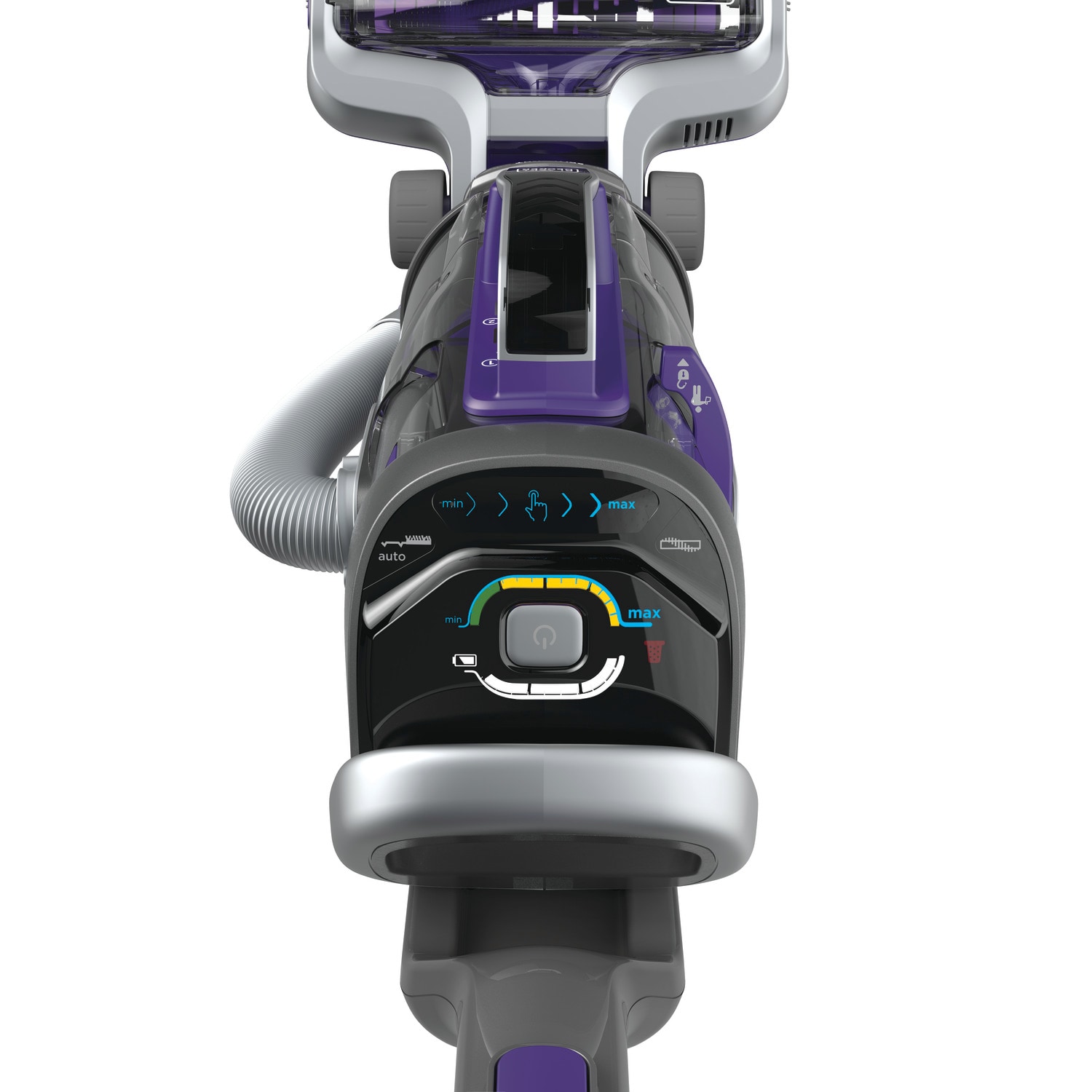 BLACK+DECKER Power Series Pro Pet Cordless Stick Vacuum Cleaner, 2-in-1,  Purple (HCUA525JP)